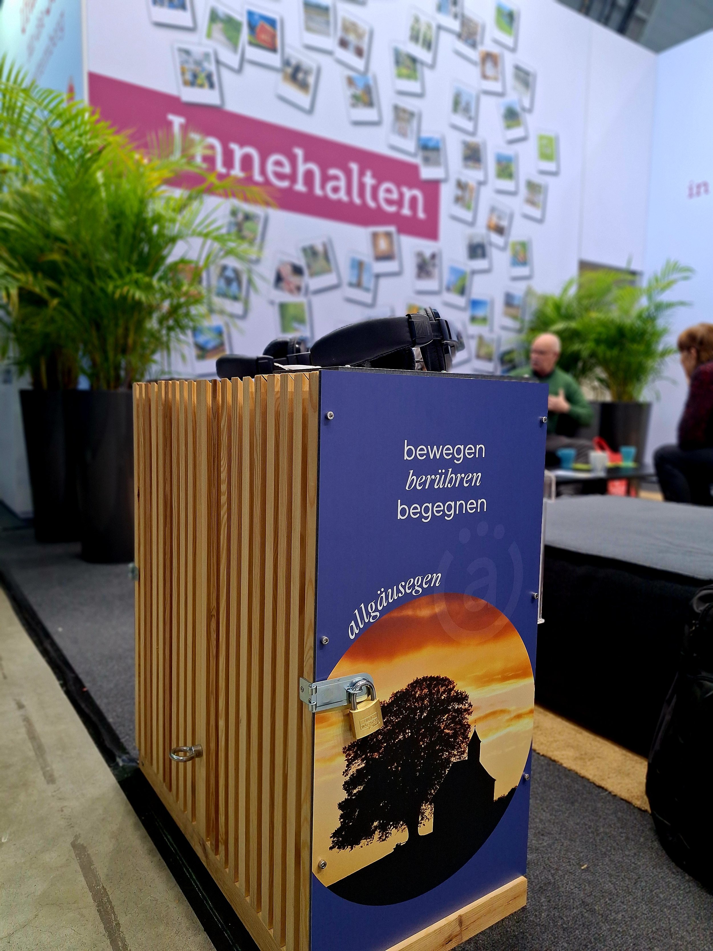 Segensbox auf der CMT