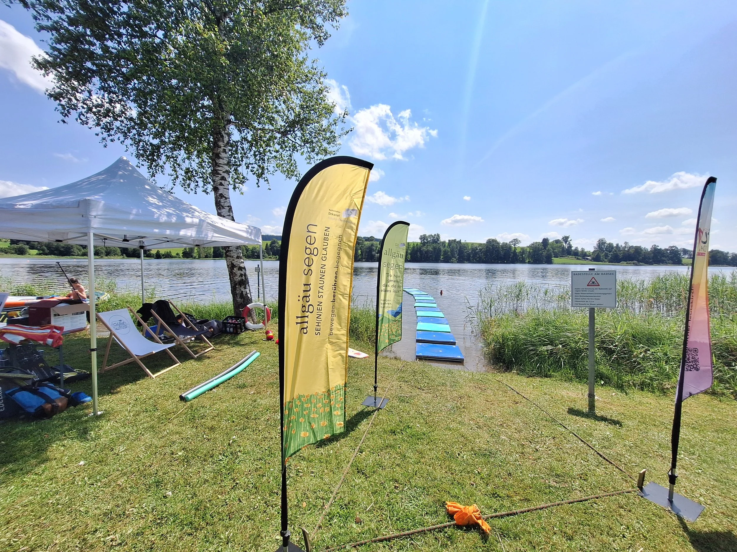 Übers Wasser laufen