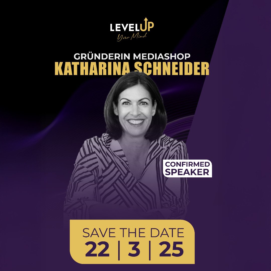 ✨ GEWINNSPIEL ✨
Ich freue mich riesig, euch mitzuteilen, dass ich Speakerin auf dem Level Up Your Mind Event sein werde! 🎤✨ Es erwartet euch ein Tag voller Inspiration, praktischer Erfolgsstrategien und Networking mit Top-Speakern! 🌟

WANN: 22. M&a