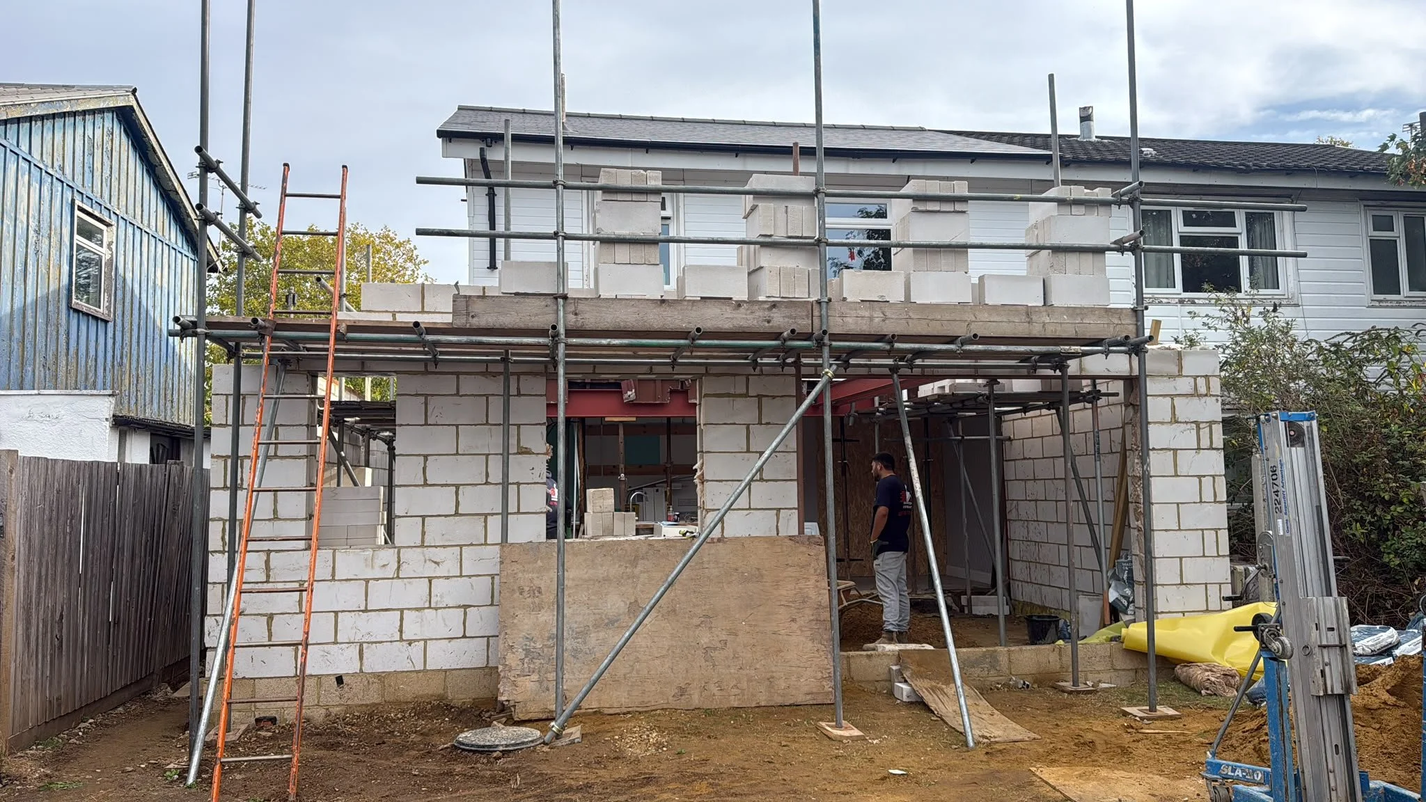 Extension in progress