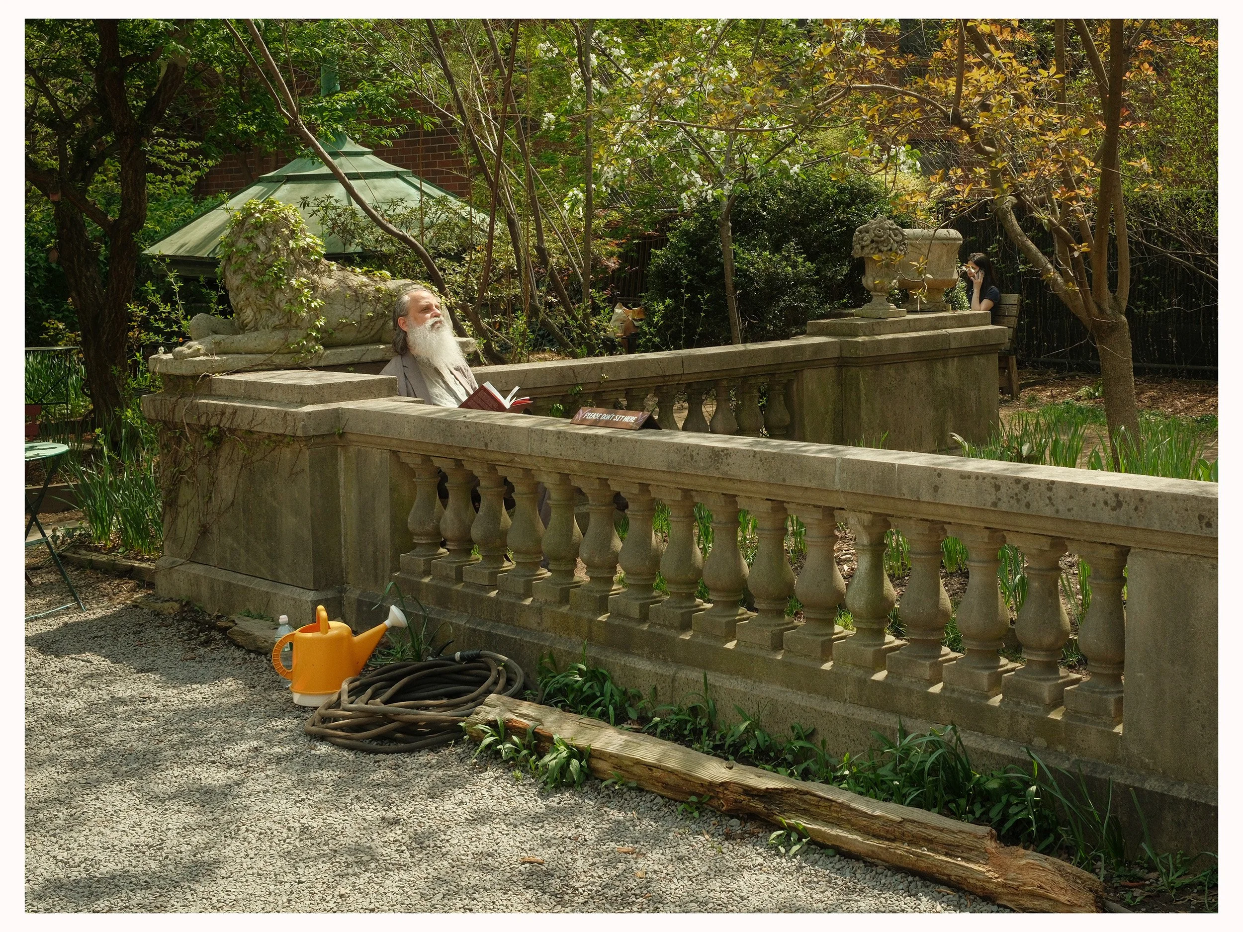 Afternoon at Elizabeth Street Garden, New York City
