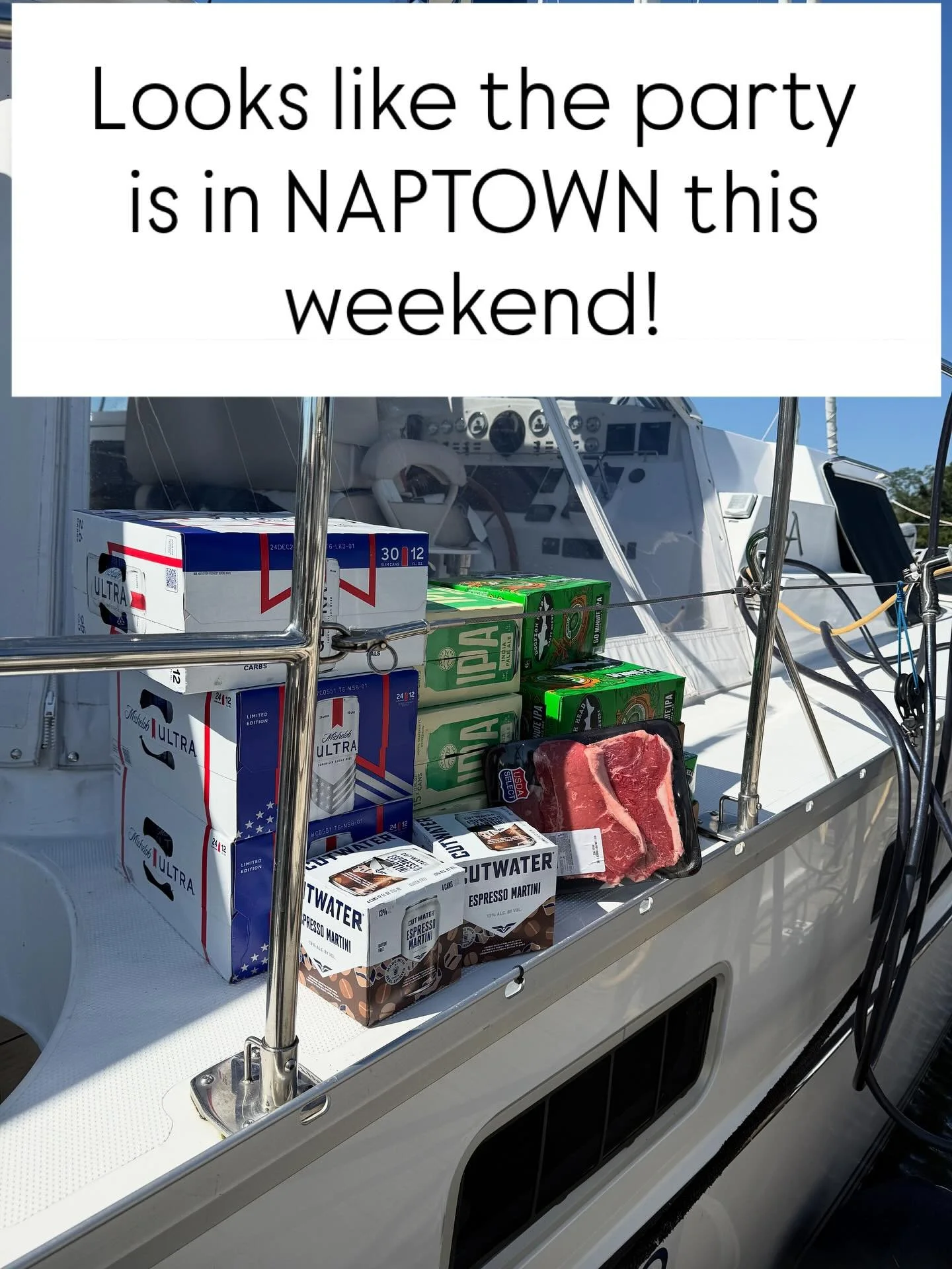 You know the deal… BYOB. I think I have enough to put together a “coochie” tray.
.
Have a few daytime charters, but will be on Ohana in the evenings!