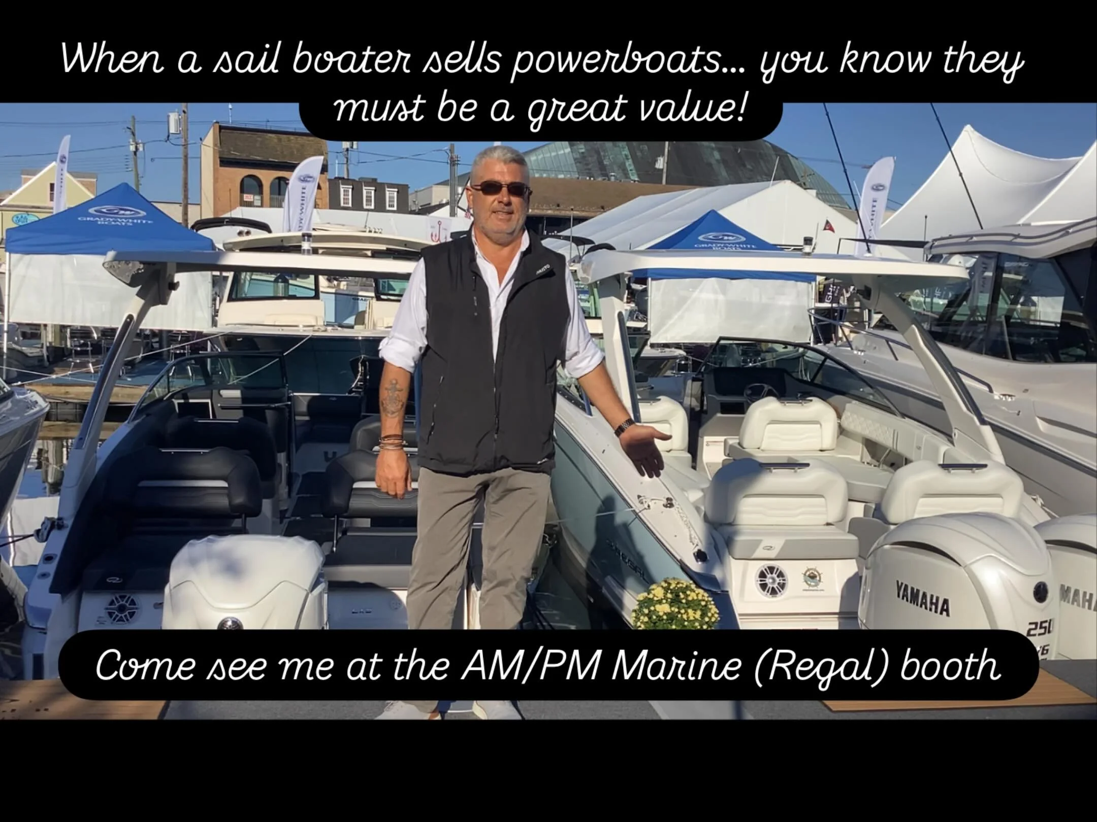 The 3 Regal boats I&rsquo;m excited to share with you this weekend!. They must be a good product and a great VALUE for a &ldquo;blow boater&rdquo; like me to be selling it, right? ⛵️
.
✅ Built with unmatched quality (and I can show you these features