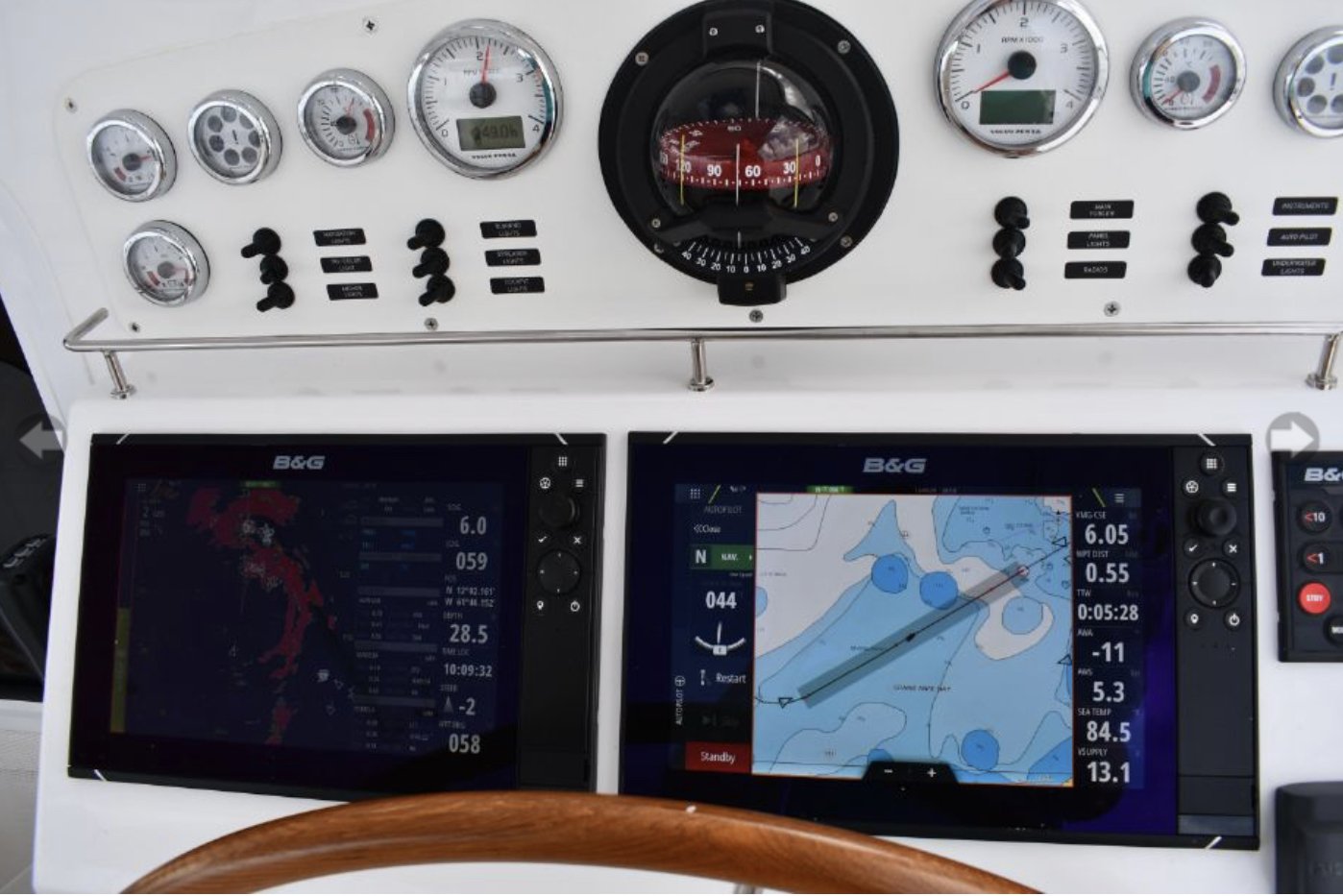 Cockpit chart plotters