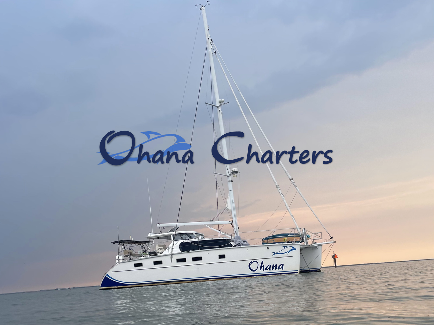 Ohana Charters specialize in personalized sailing charters, catamaran