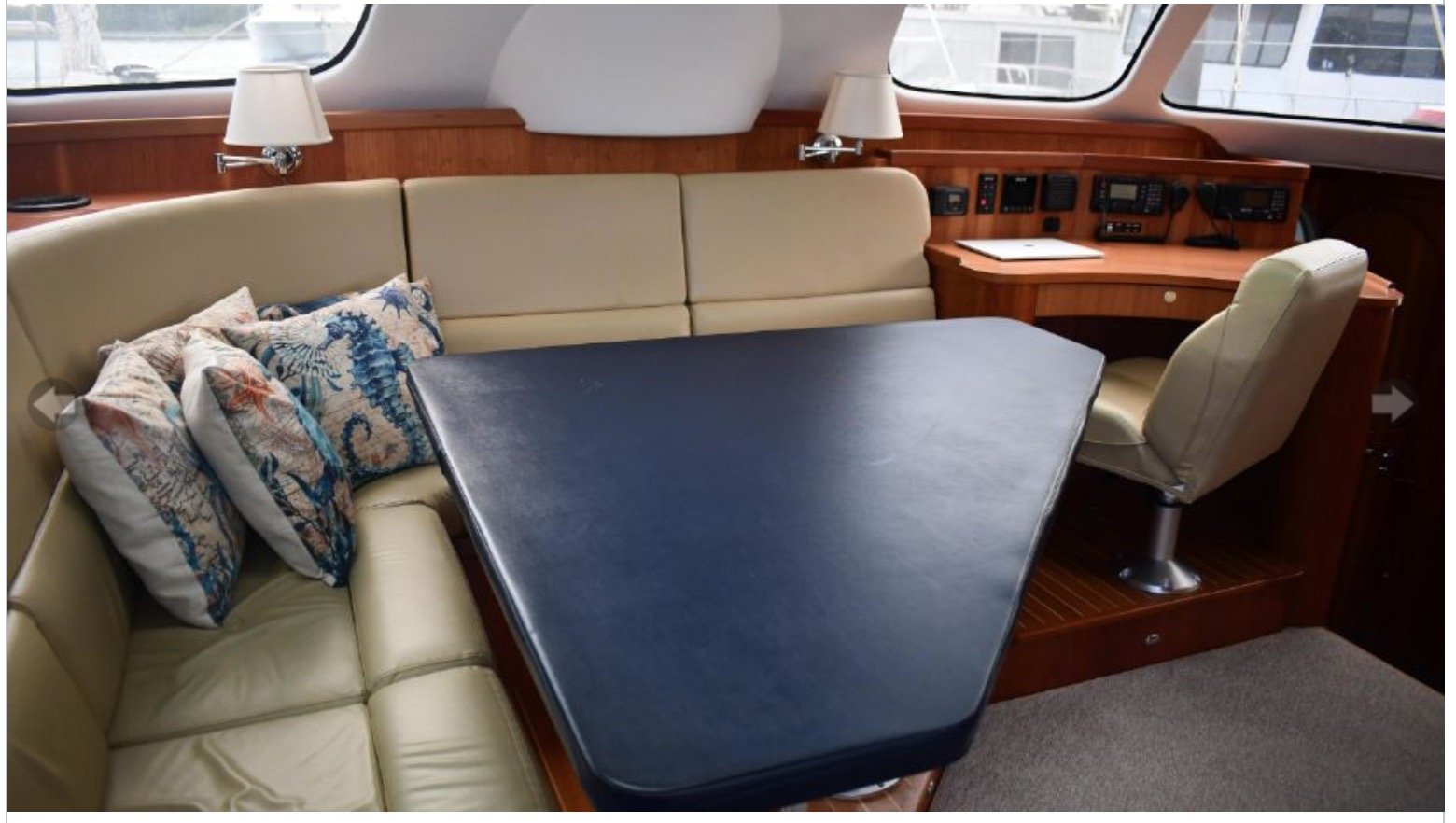 Main Cabin (with table covered)