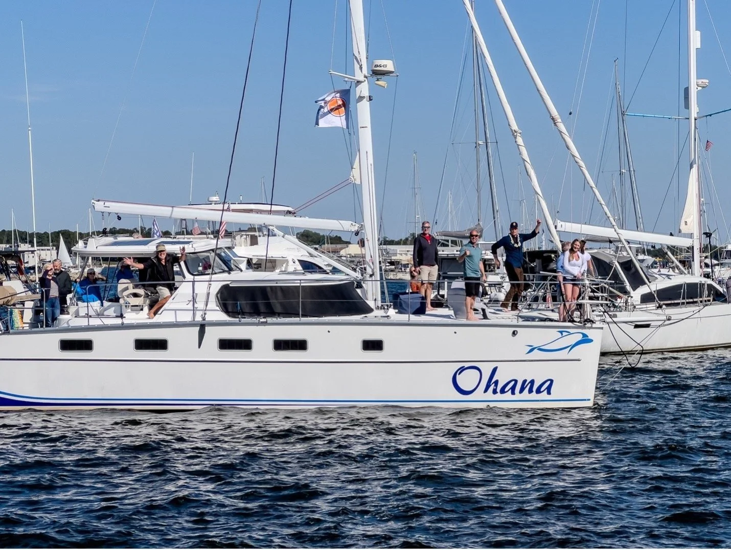 Ohana Charters specialize in personalized sailing charters, catamaran