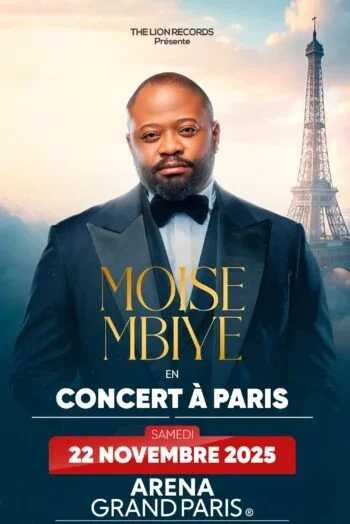 Moise Mbiye en concert à Paris
