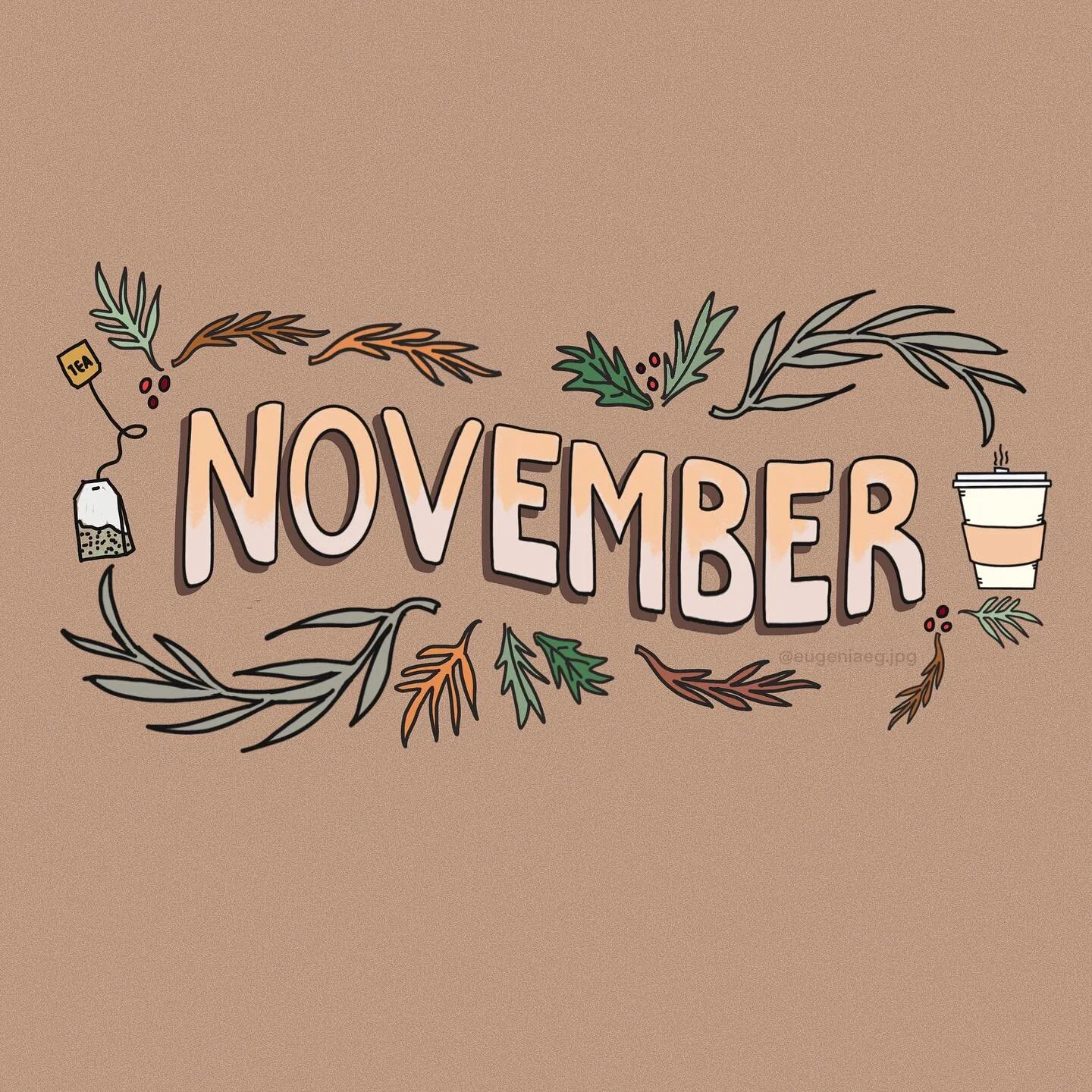 &ldquo;chilly weather, christmas music, and hot tea.&rdquo;

november, here we go! swipe to the end for cute content 🥰

ps/ just me or time is flying by so fast? 🥺⚡️