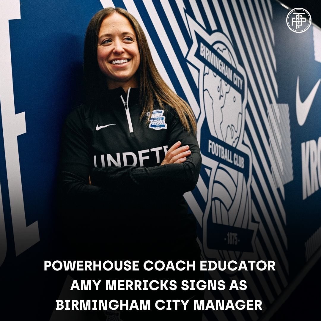 Congratulations to Powerhouse Coach Educator and Powerhouse Pioneer @amy.merricks who has been announced as @bcfcwomen manager 👏

We are so looking forward to following this next chapter 🚀