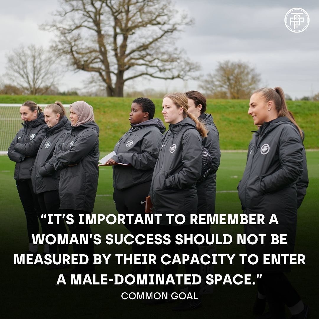 &ldquo;It&rsquo;s important to remember a woman&rsquo;s success should not be measured by their capacity to enter a male-dominated space.

&ldquo;However, seeing a woman in spaces that have traditionally been denied to them is a very important step t