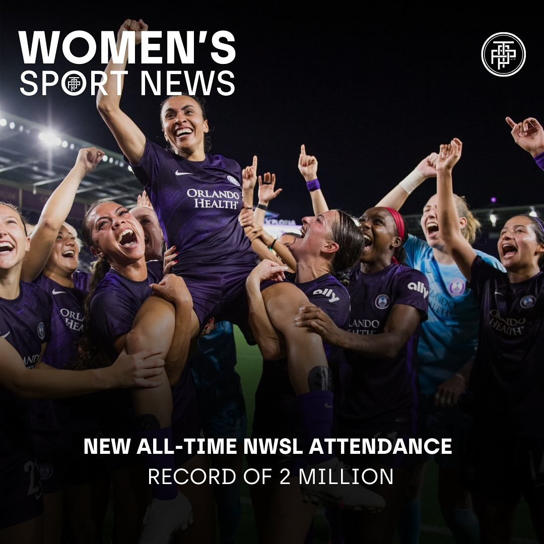 🚨Women&rsquo;s Sport News🚨 

In 2024, league-wide total attendance surpassed 2 million for the first time in NWSL history, a number buoyed by the debut of two new franchises and an extended regular season. Average attendance surpassed 11,000 fans p