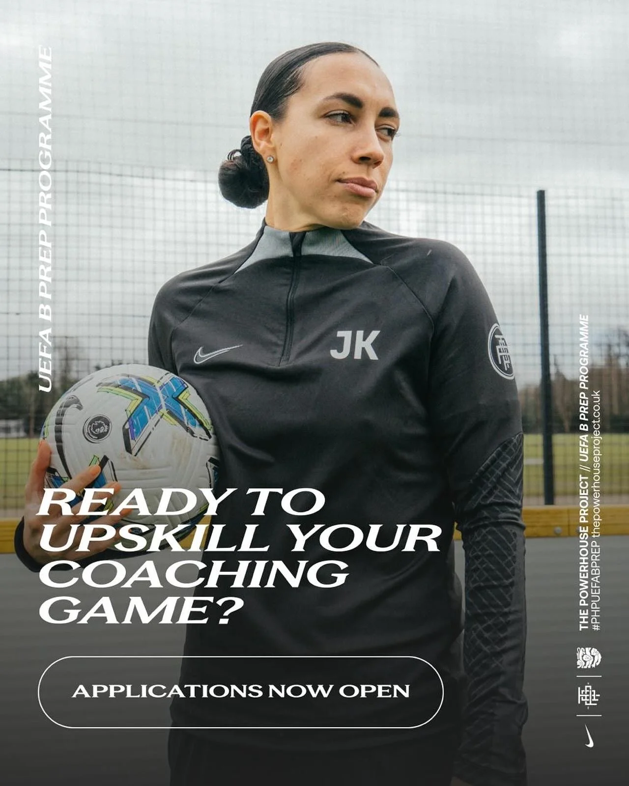 The game needs more Powerhouse coaches like YOU! 📢
 ⏳ Applications close 31st October.
 📲 Tap the link in bio now!