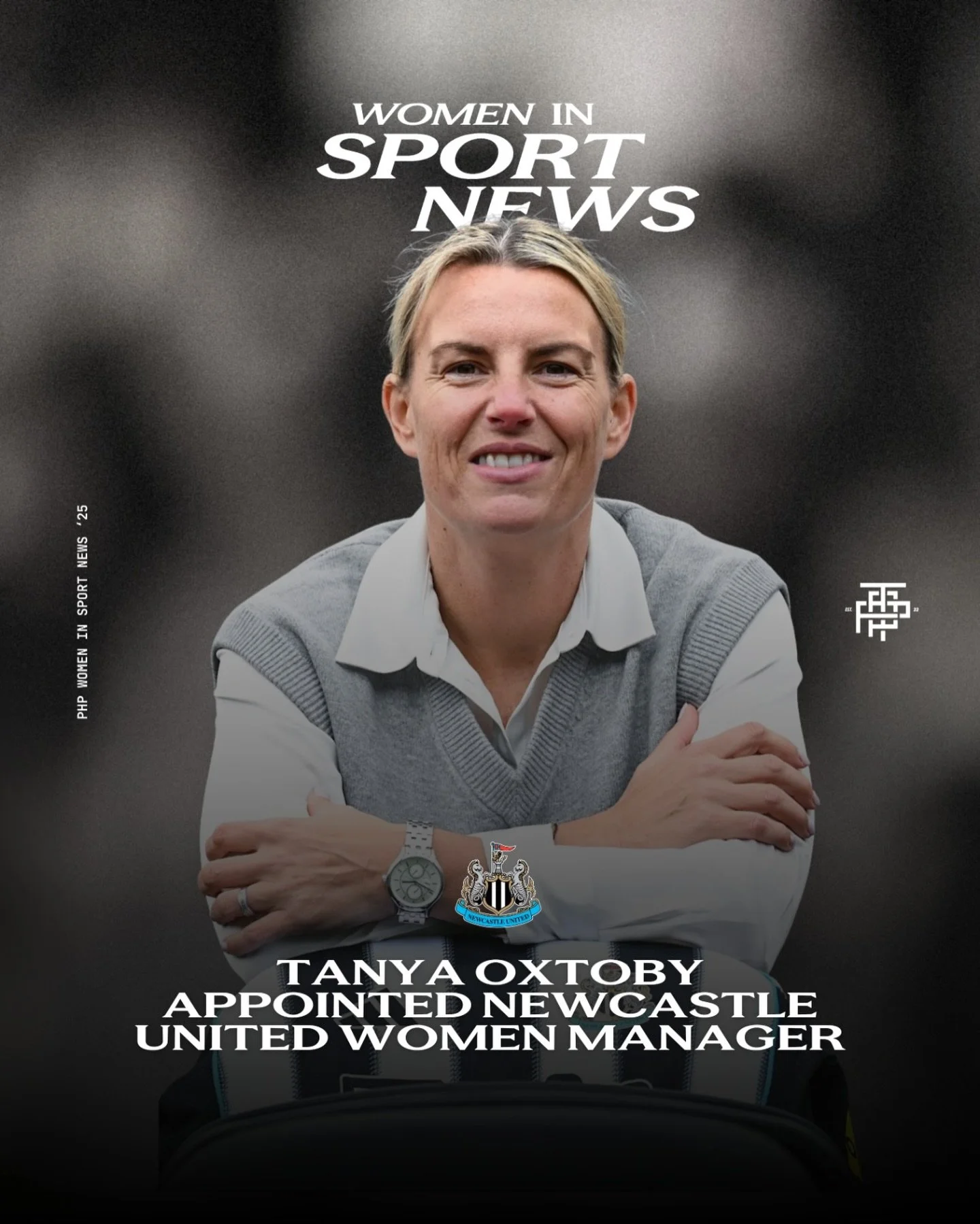 Massive congratulations to @tanyaoxtoby on being named the @newcastlewomen manager! 👏

We&rsquo;re so proud that Tanya was part of our UEFA B Prep opening ceremony this year and has been such a strong supporter of our work and our mission to empower