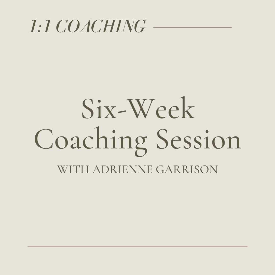 Six-Week Coaching Session