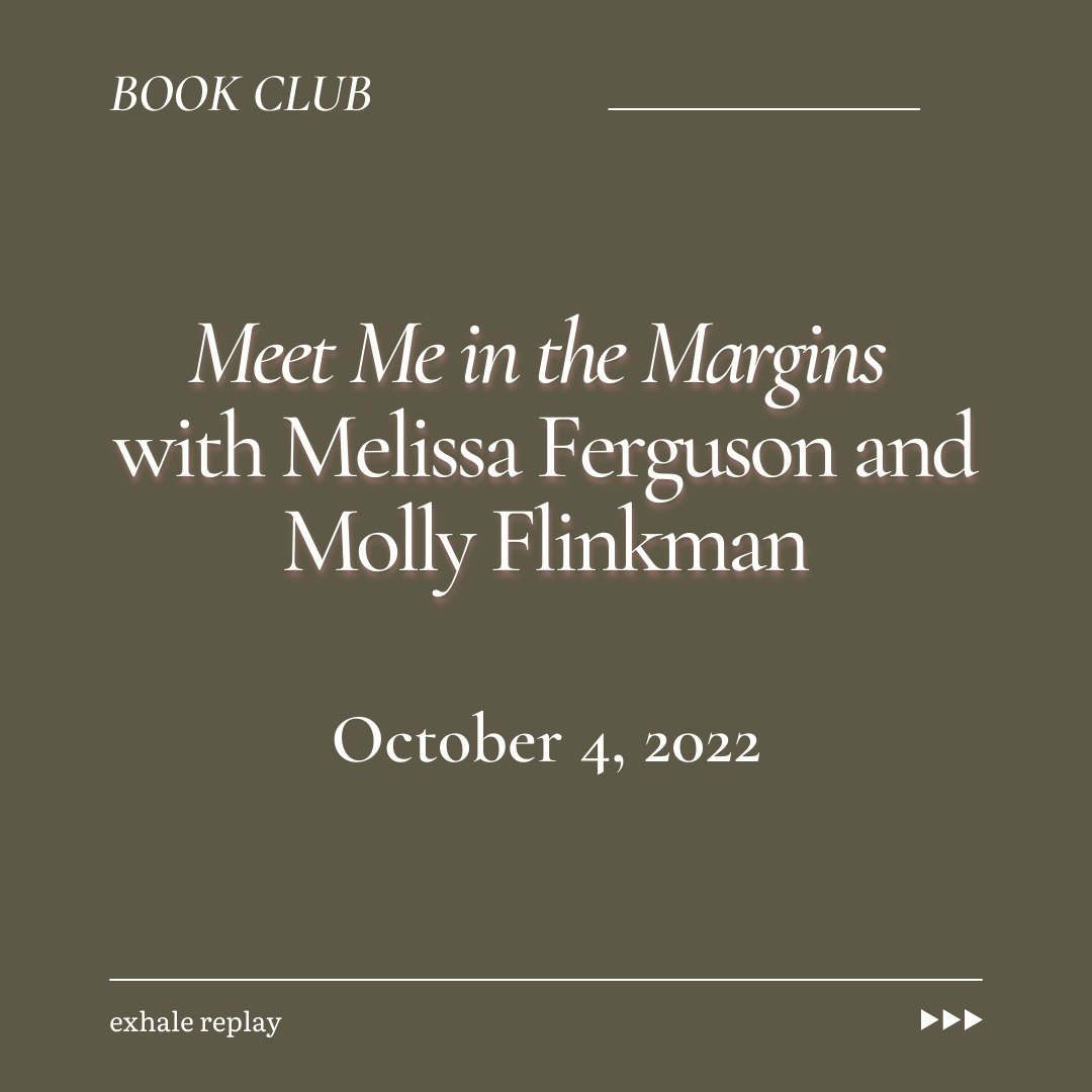 Oct 2022: Meet Me in the Margins Book Club