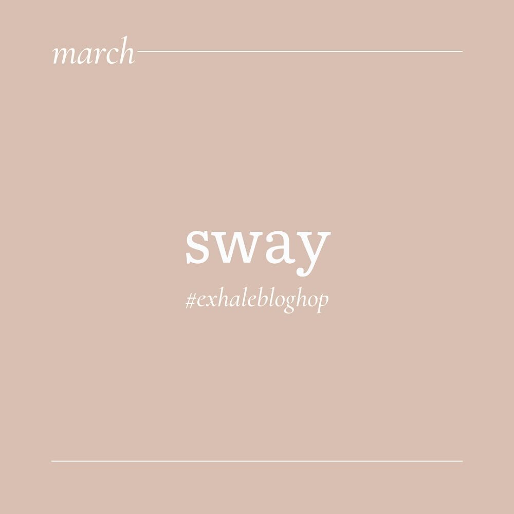 This month, we paid attention to motion&mdash;to those seemingly subtle movements that make our children, our spouses, and our best friends uniquely themselves. We wondered at what was being said without even a word.

The March Blog Hop is live. If y