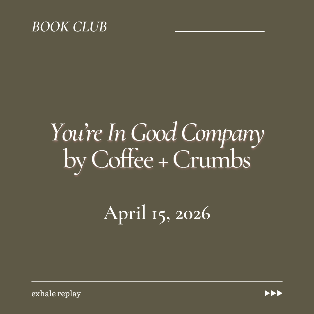 Book Club: You’re In Good Company
