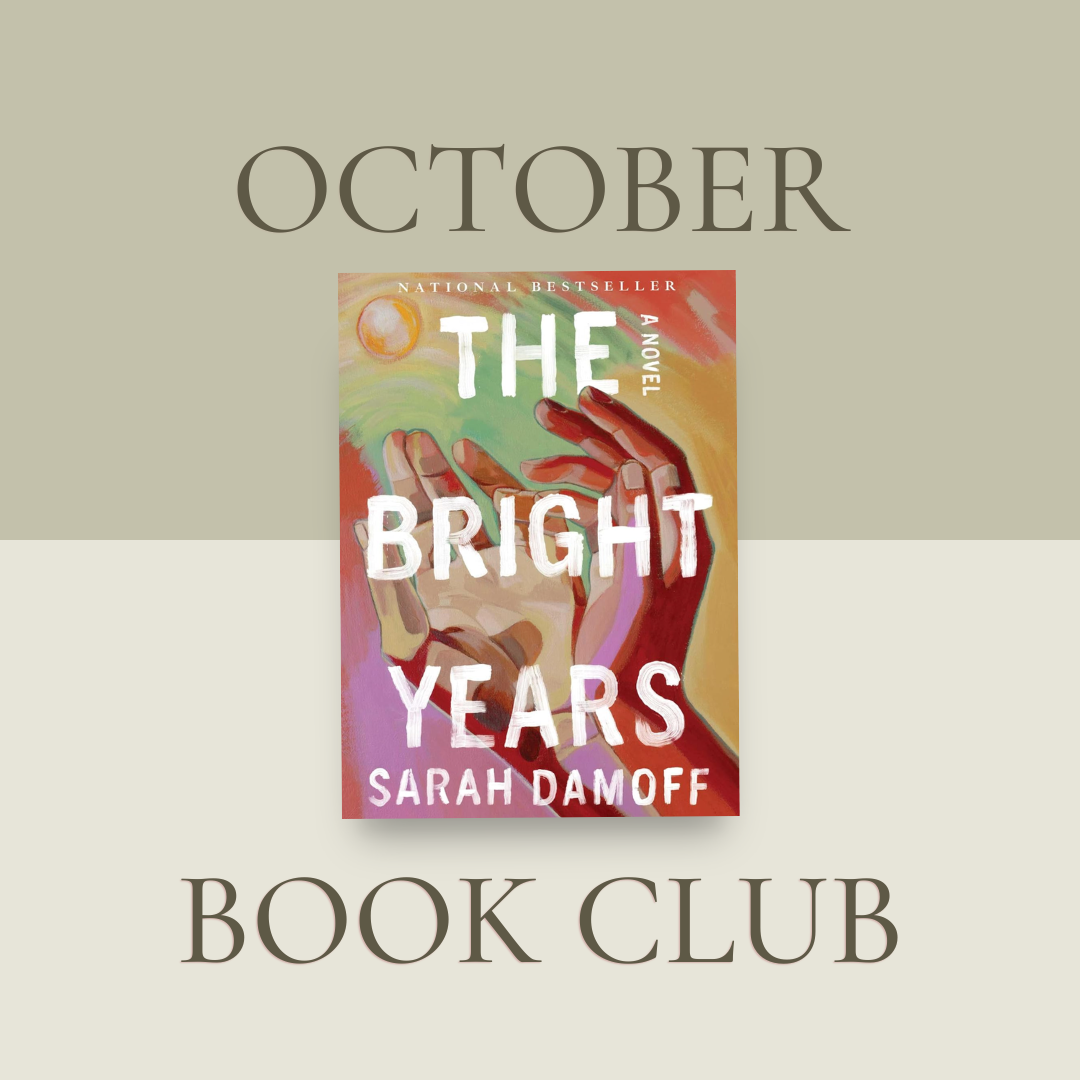 October Book Club: The Bright Years by Sarah Damoff