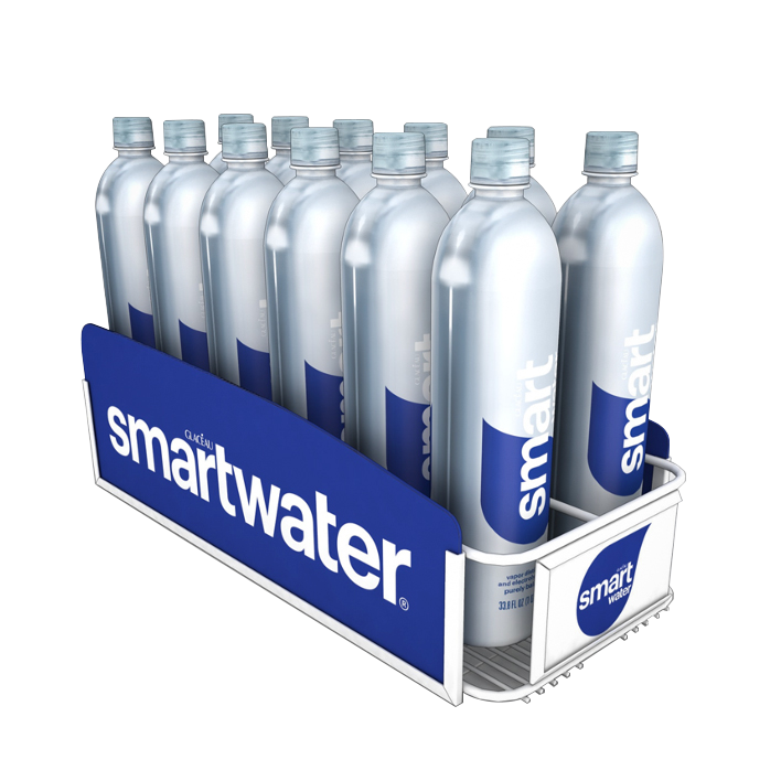Smartwater 1L Counter Rack — Beeline Group