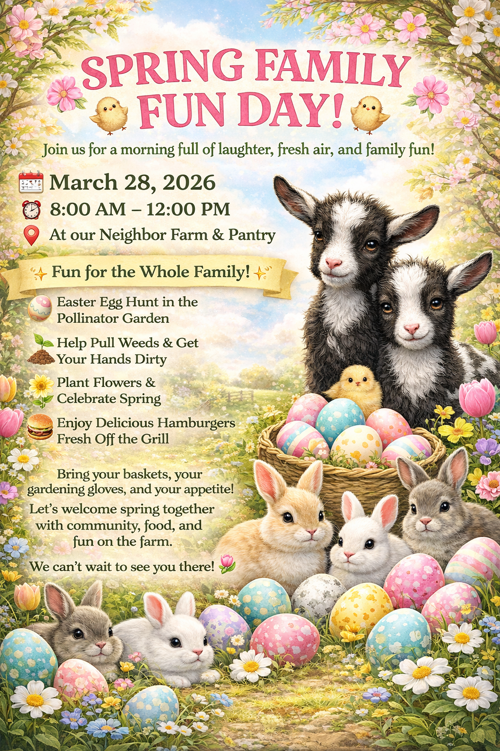 Easter Egg Hunt and Family Day Big Success
