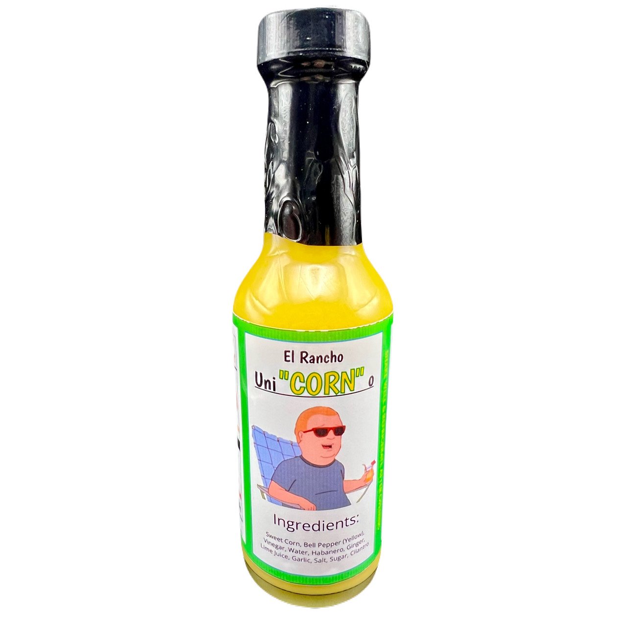 The Hot Sauce Hookup, Hot Sauce, Habanero, Sweet Corn, El Rancho Uni"CORN"o
