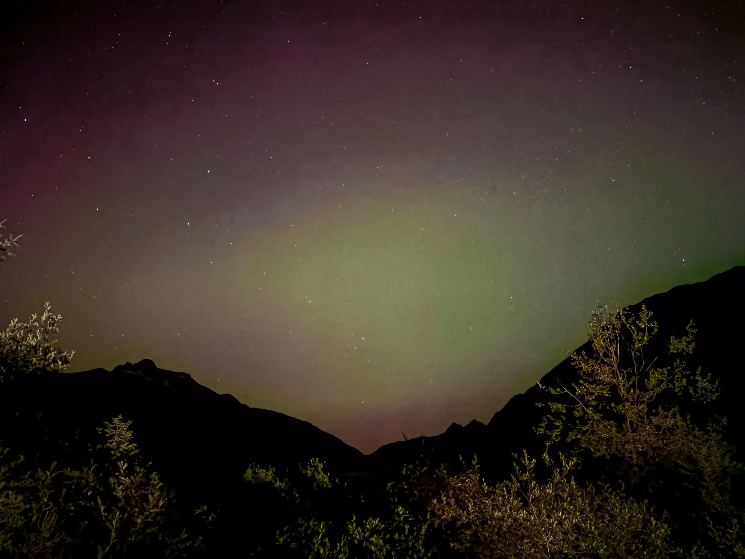 Juneau - Mendenhall Glacier Aurora