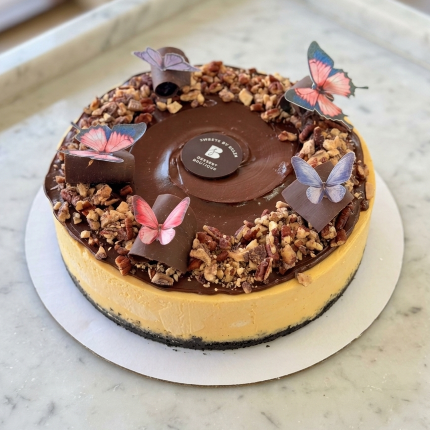 8" Lucuma cheesecake