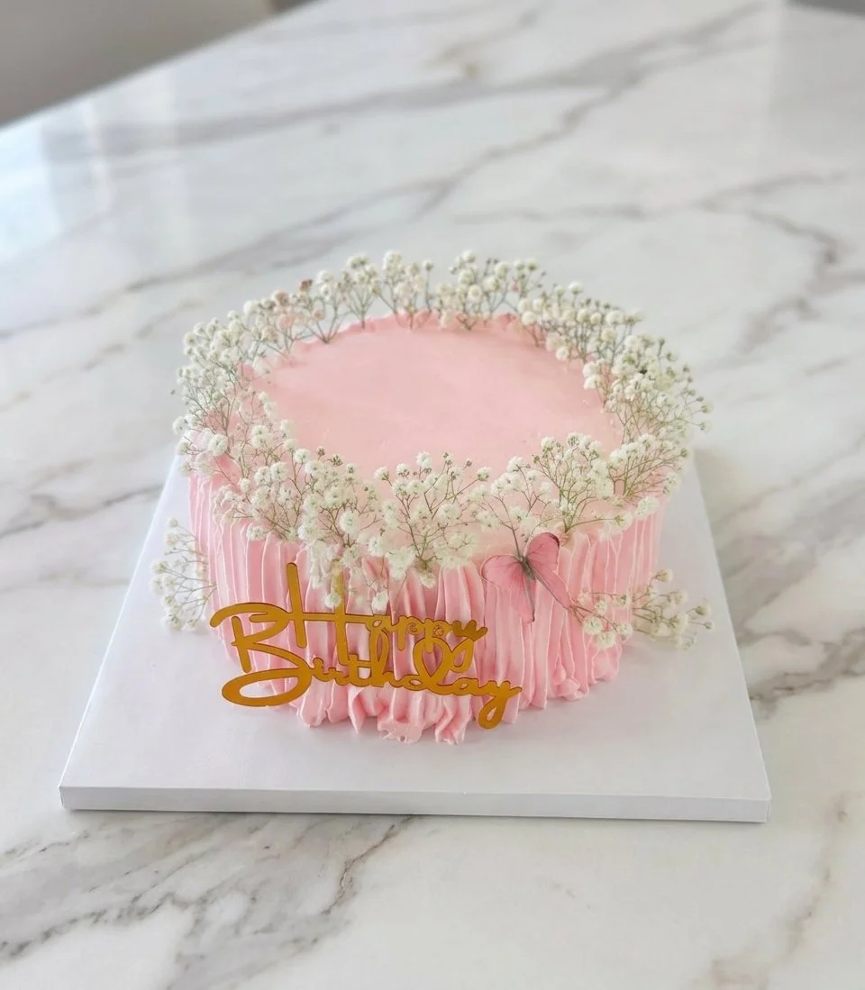 Lluvia de Chantilly Cake (Baby’s Breath Cake)