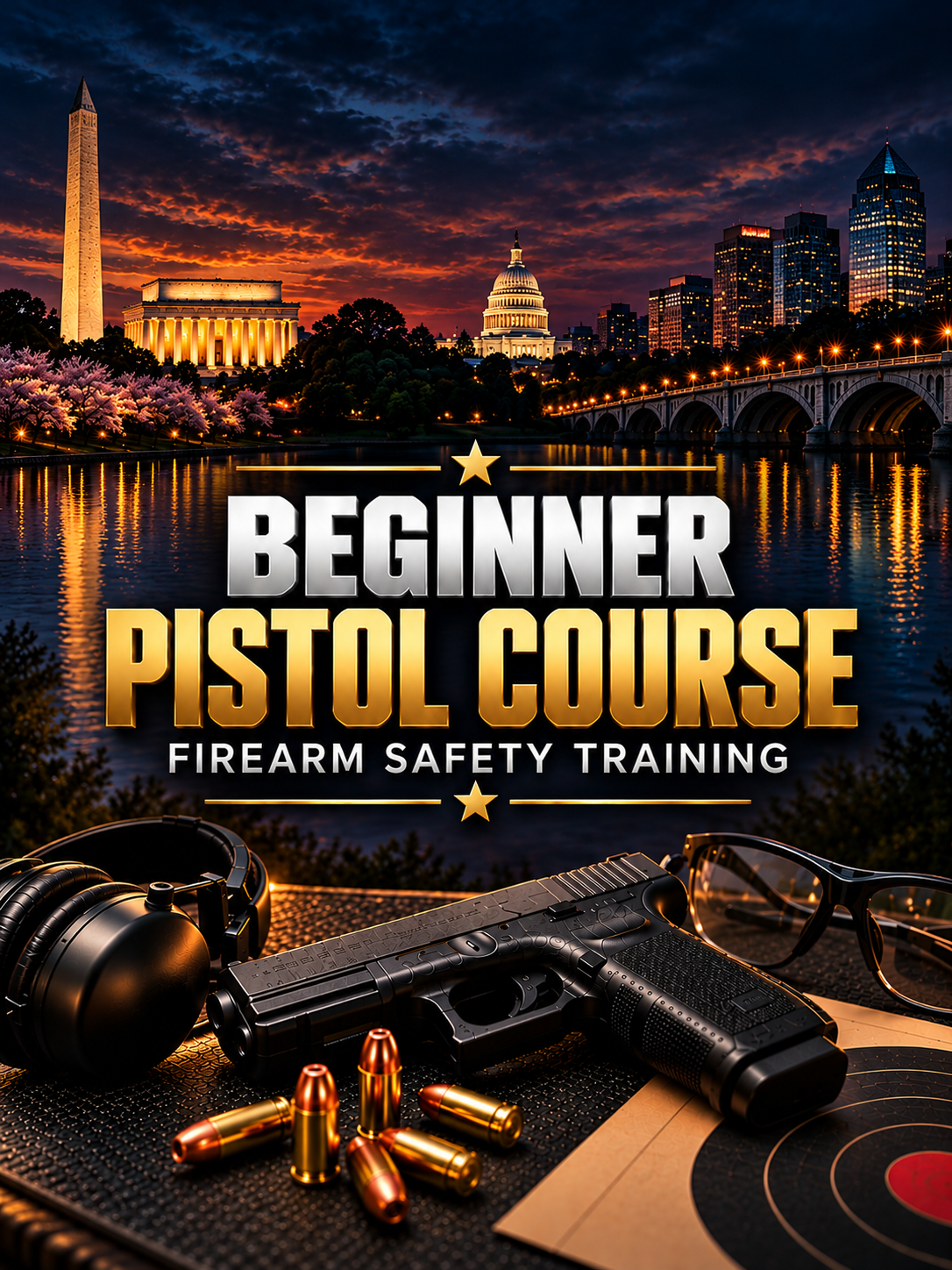 Beginner Pistol Course – Firearm Safety & Live-Fire Training