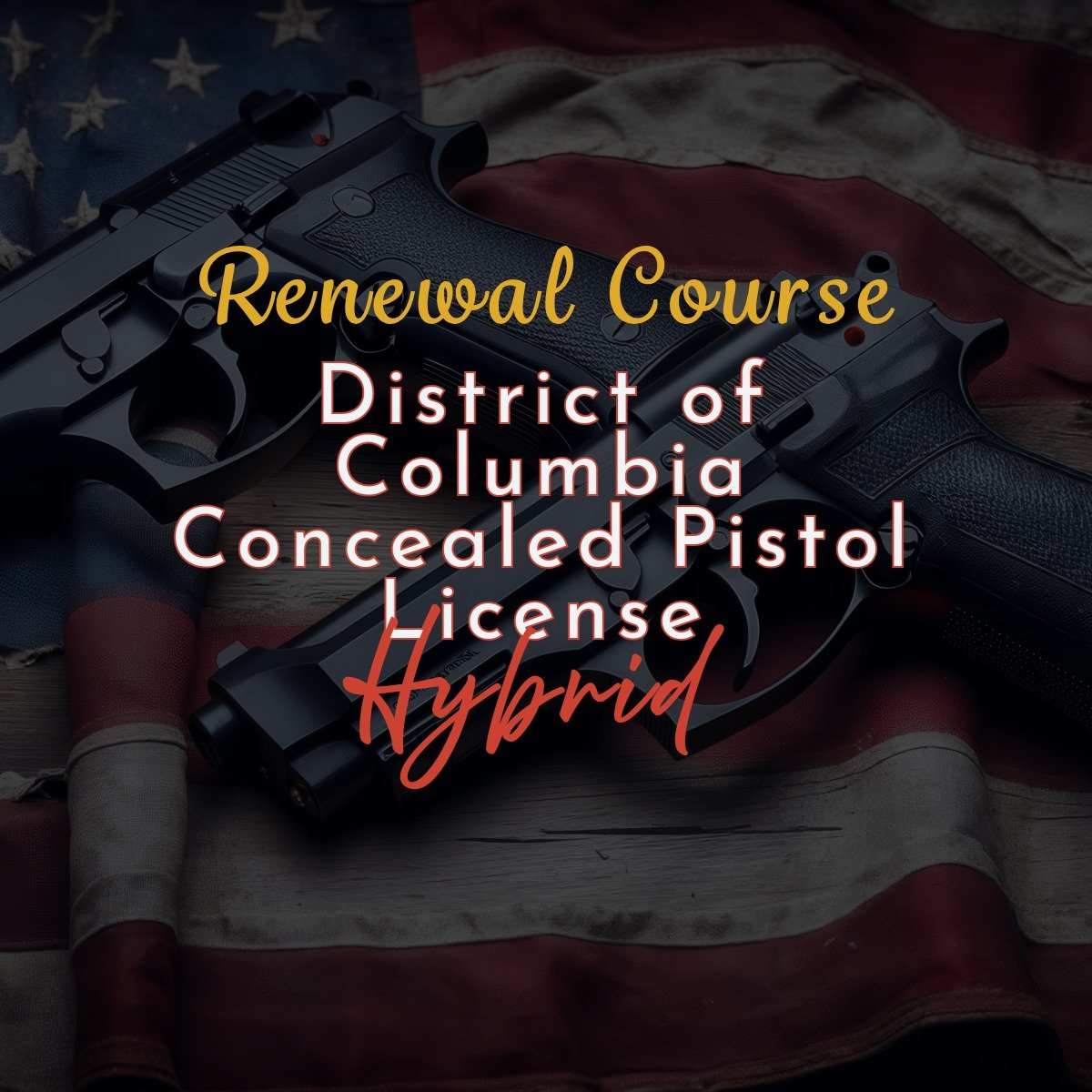 DISTRICT OF COLUMBIA CONCEALED PISTOL LICENSE | RENEWAL COURSE