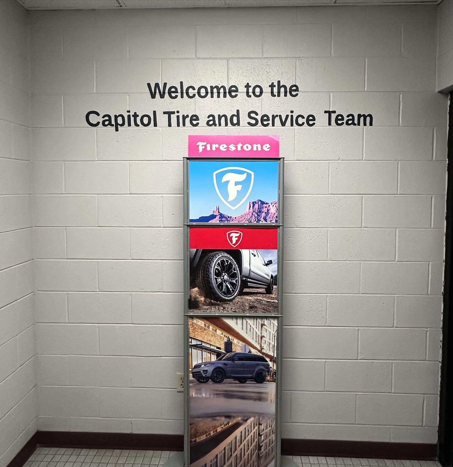 entrance, mural, lettering, logo