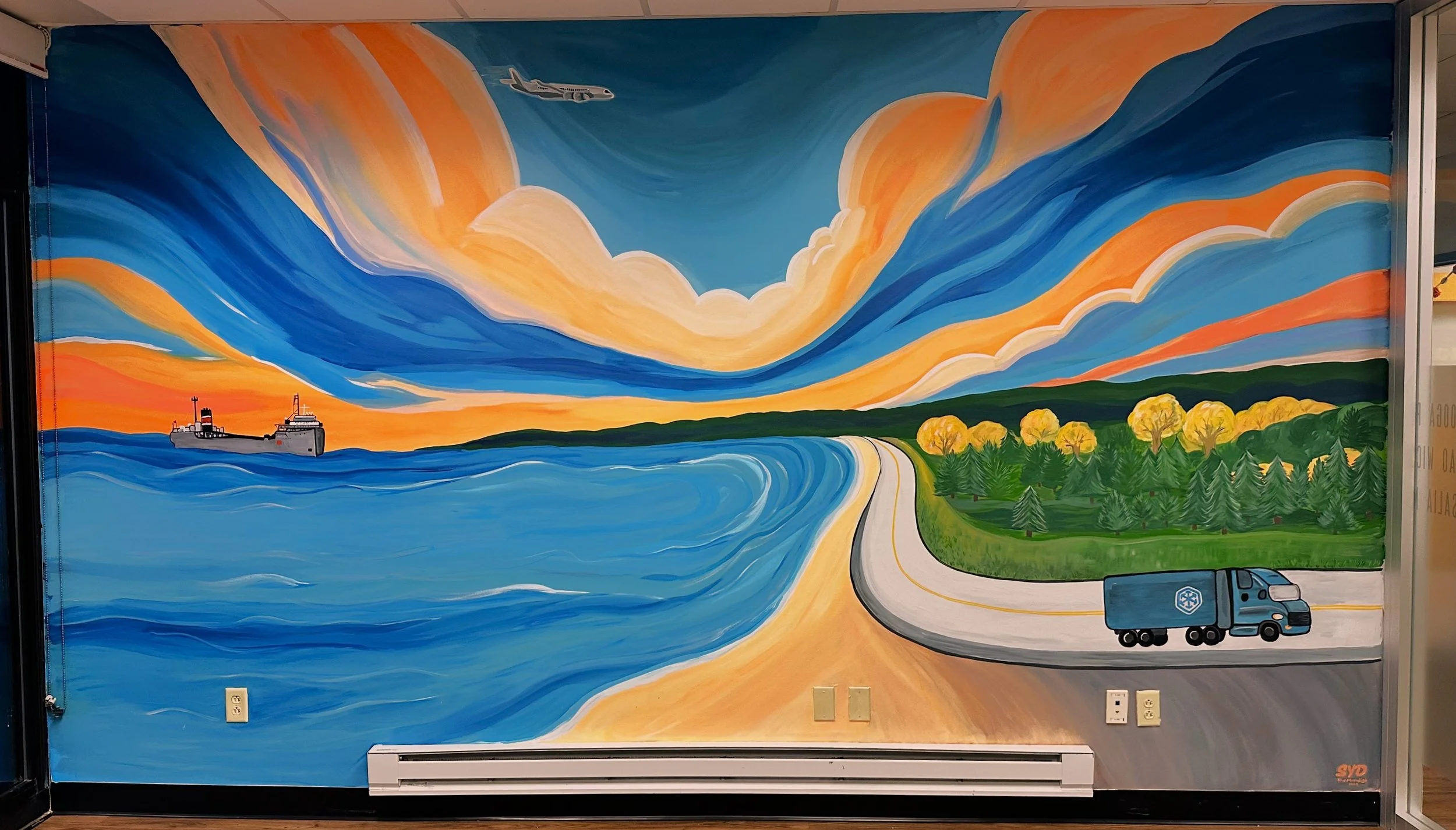 Indoor and outdoor Murals