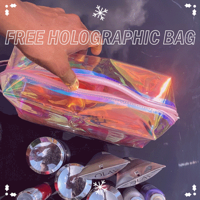 Olay Holo Bag Design by Melanie Gargano of Tiny Penthouse Studio