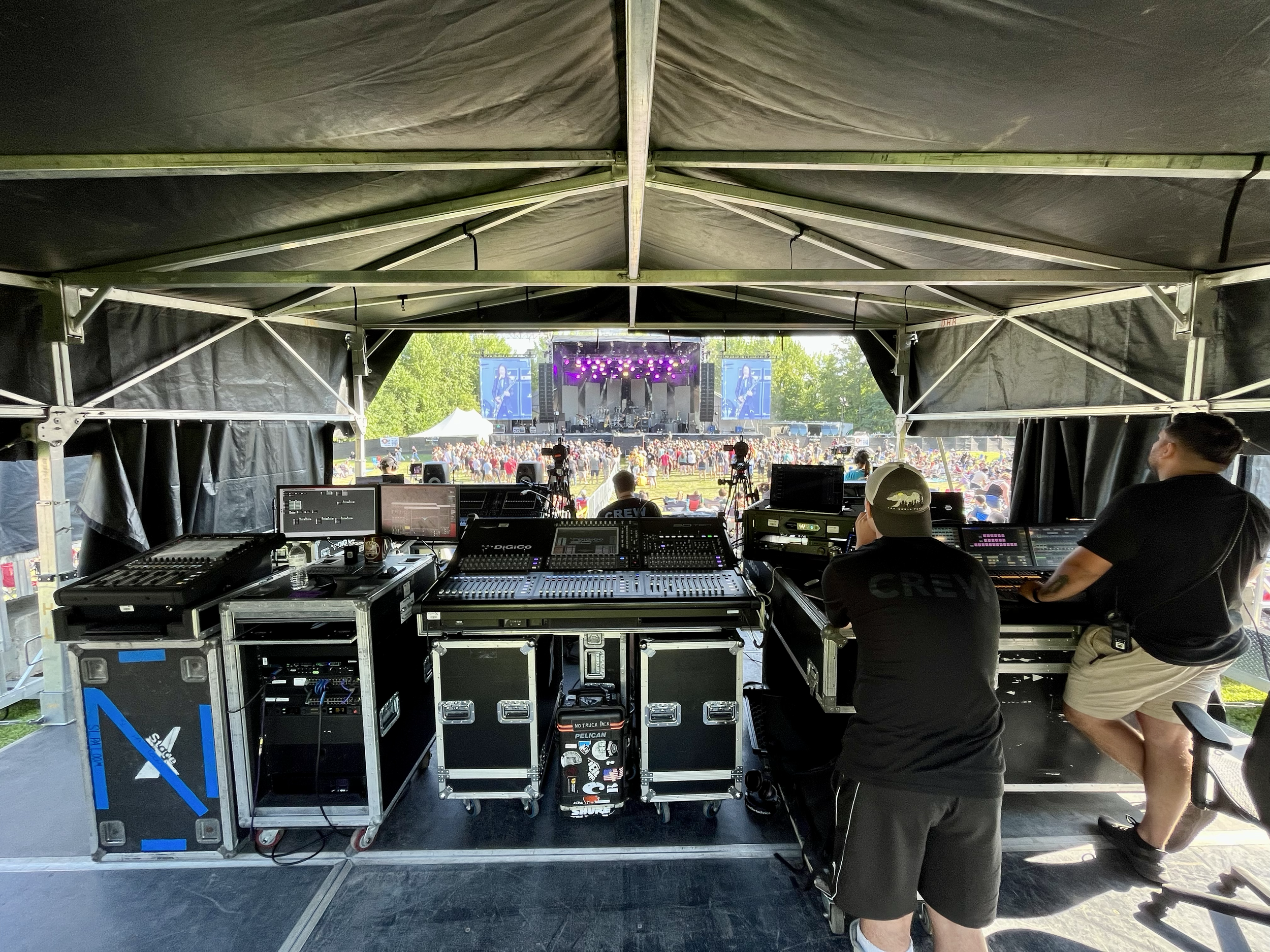 Front Of House - Alive Fest 2024 - Atwood Lake Park - Mineral City, Ohio