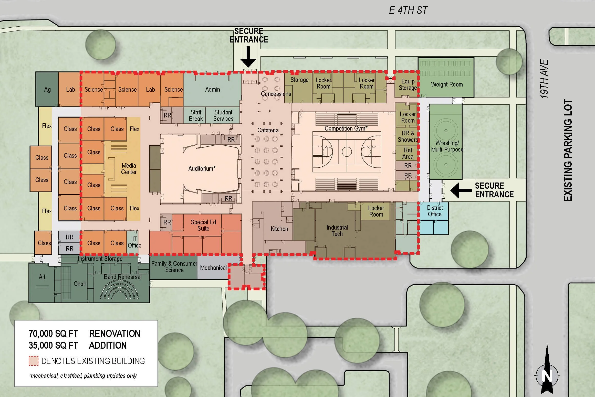 Sheldon Ridge Master Plan Sheldon Community School District — W.A. Klinger