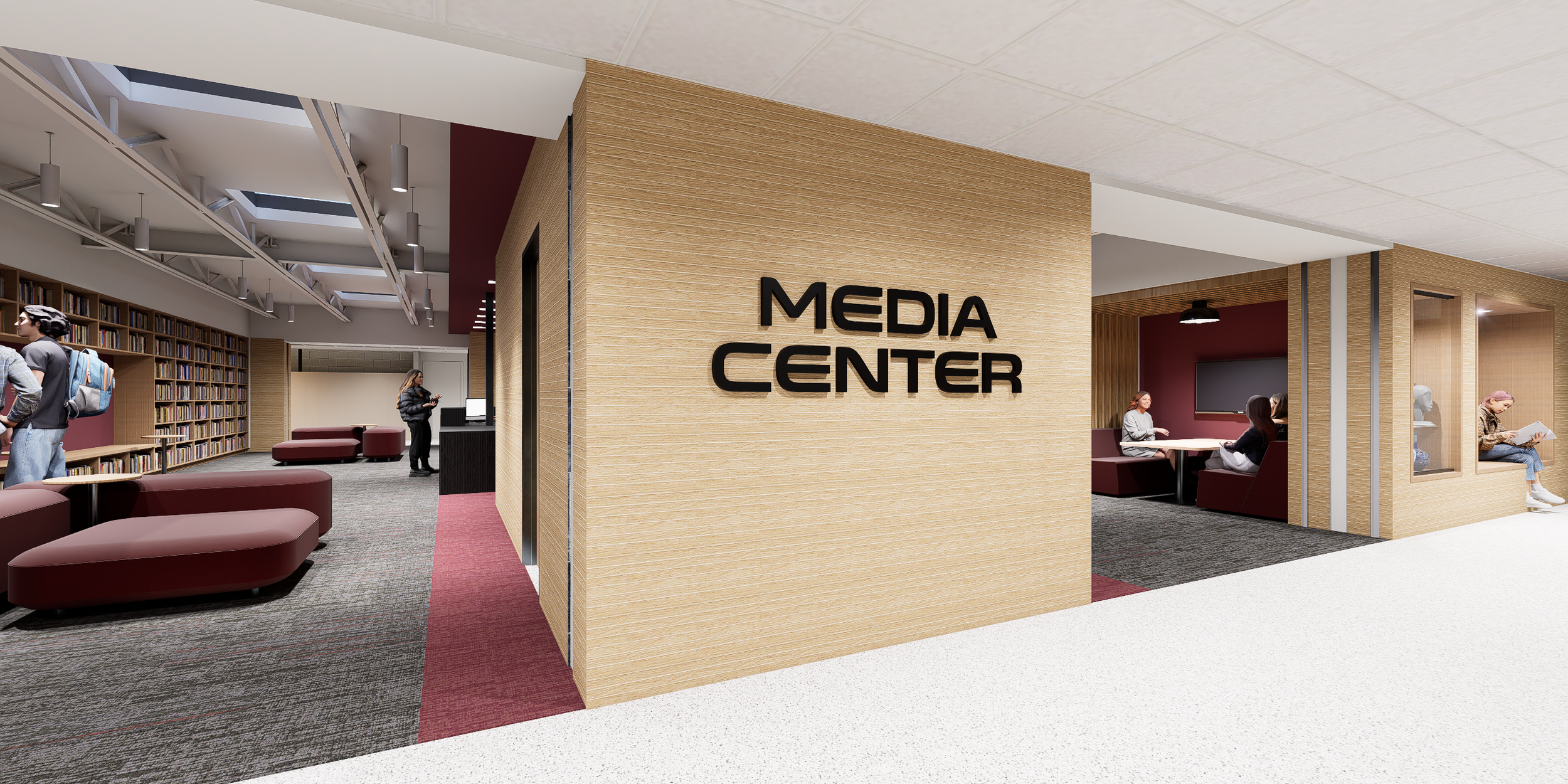 Media Center Entrance