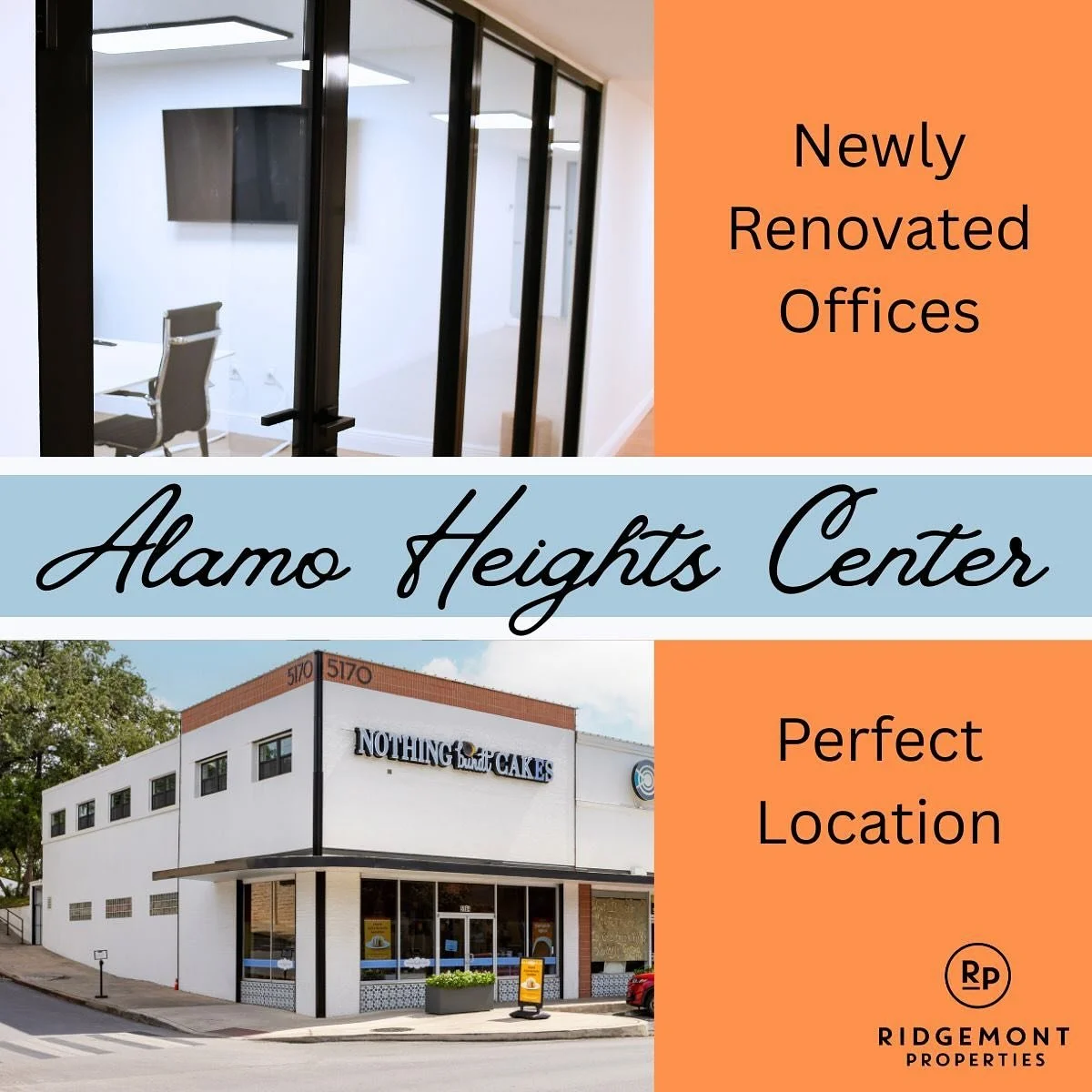 Location. Location. Location. Alamo Heights Center at 5170 Broadway has the comfortable office space you are looking for located exactly where you want it. Alamo Heights Center offers a variety of office sizes and spaces with amenities like a confere