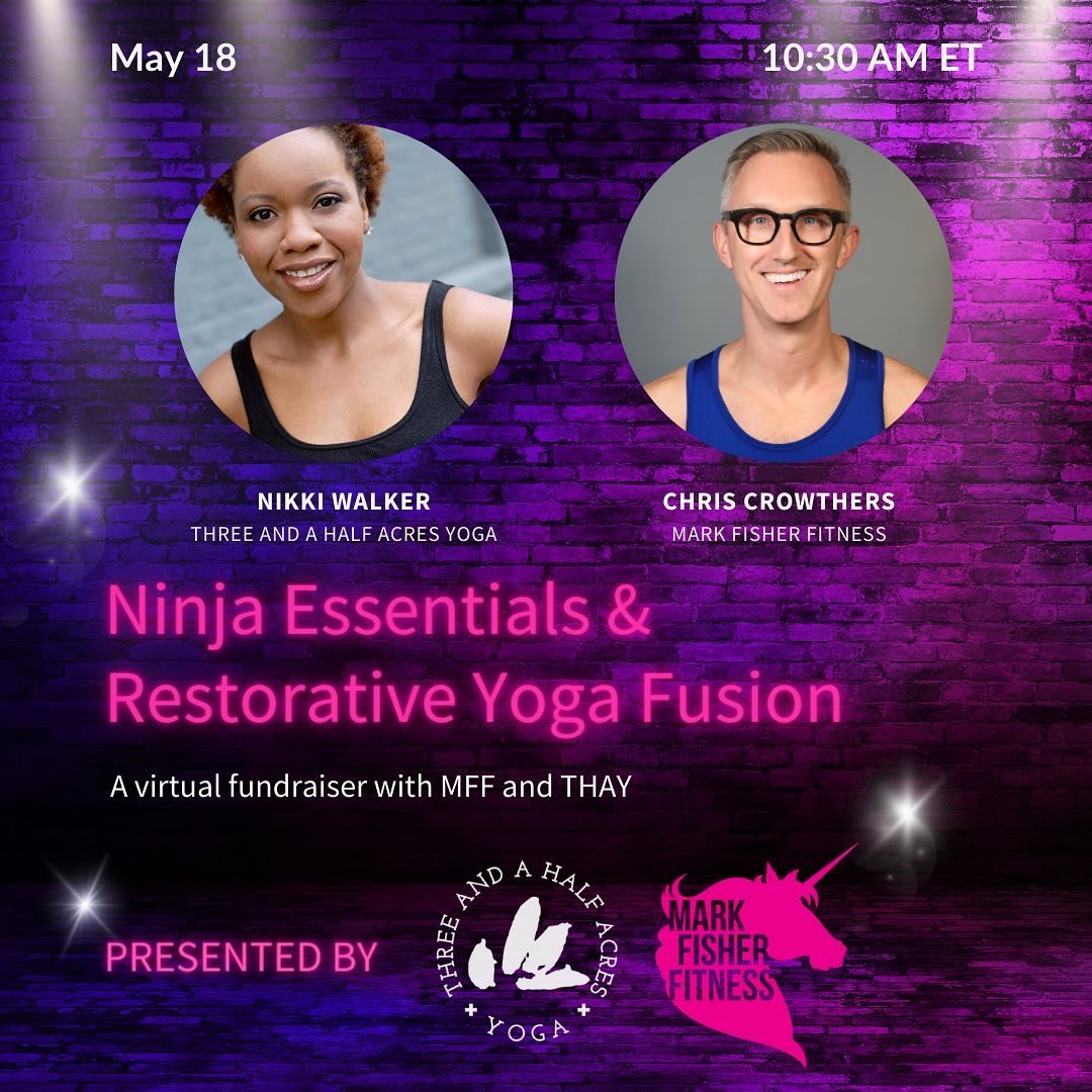 So excited and honored to be co-teaching this workout!

@threeandahalfacresyoga (THAY) is thrilled to announce a magical collaboration with @mffclubhouse Join us for an event that promises to make you shine  while supporting THAY&rsquo;s mission of e