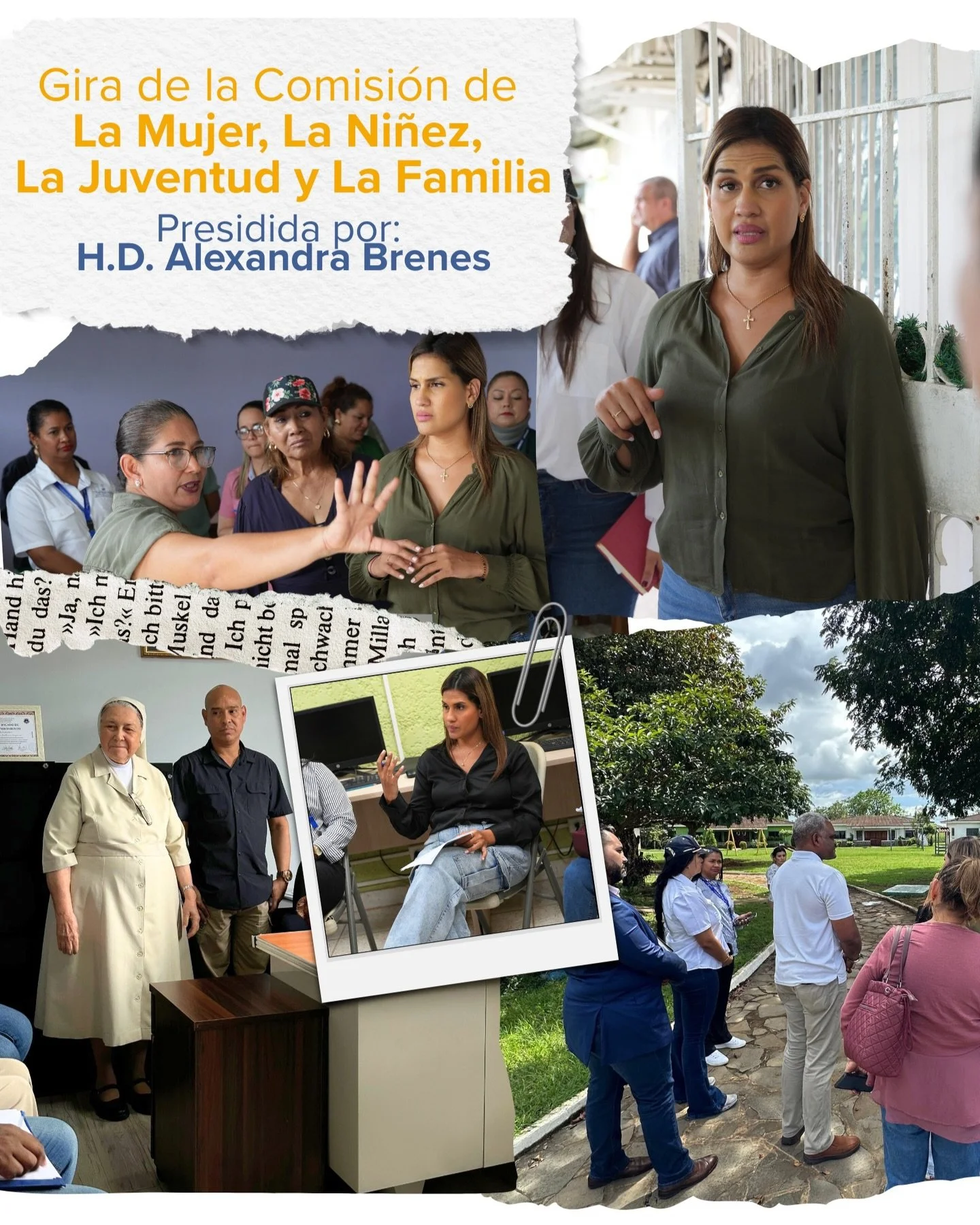 Avanzamos en nuestra gira nacional visitando centros de protecci&oacute;n de menores 👧🏽🧒🏼.

Nuestra diputada de la bancada independiente VAMOS y presidenta de la Comisi&oacute;n de la Mujer inici&oacute; recorridos en Chiriqu&iacute; ✨, continuan