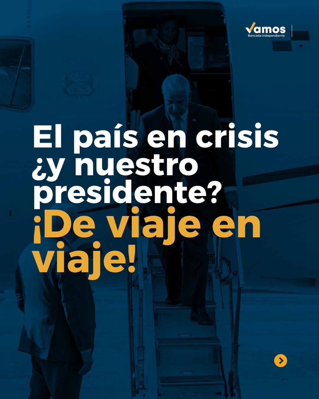 Mientras miles de paname&ntilde;os enfrentan problemas reales: falta de agua, escuelas deterioradas, hospitales sin insumos, inseguridad y un alto costo de la vida, el presidente acumula viajes oficiales sin que se expliquen con claridad los resultad