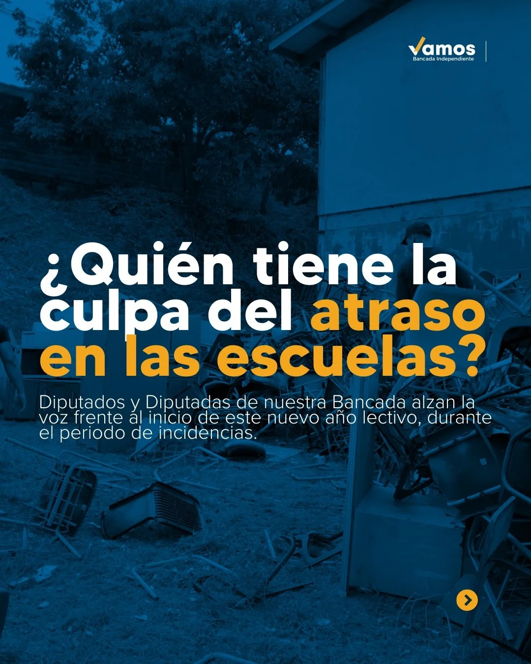 Inicia un nuevo a&ntilde;o escolar&hellip;
pero otra vez hay escuelas sin agua, sin internet, con aulas cerradas y estructuras que ponen en riesgo a los estudiantes.

&iquest;De qui&eacute;n es la culpa?