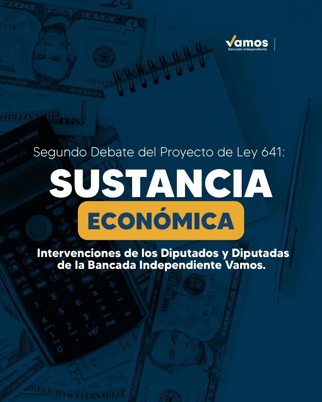 Segundo Debate Proyecto de Ley 641 sobre &ldquo;Sustancia Econ&oacute;mica&rdquo;, intervenciones de nuestros diputados y diputadas.