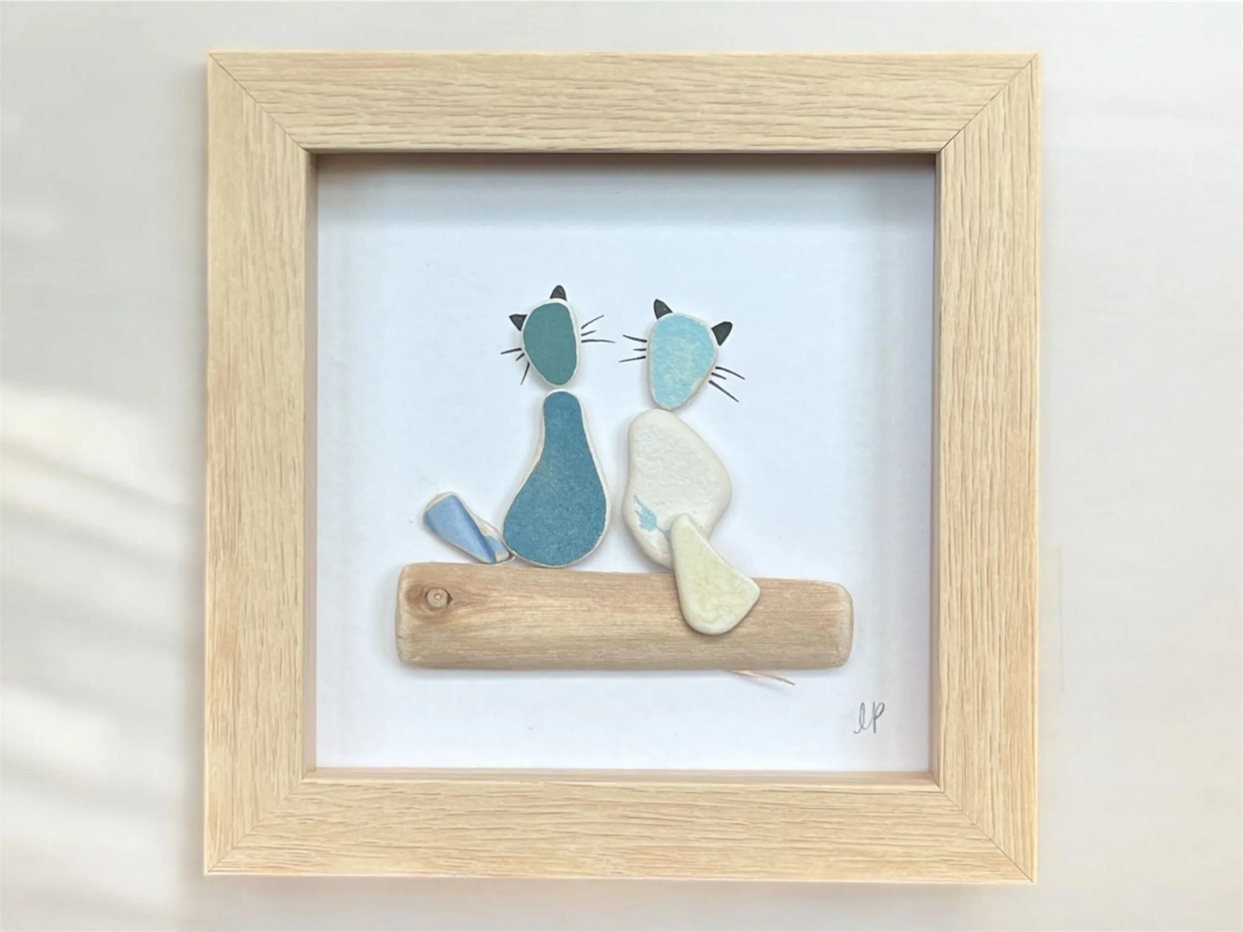 Two Pottery Cats - Ivory Petal - Holly Baker.jpg