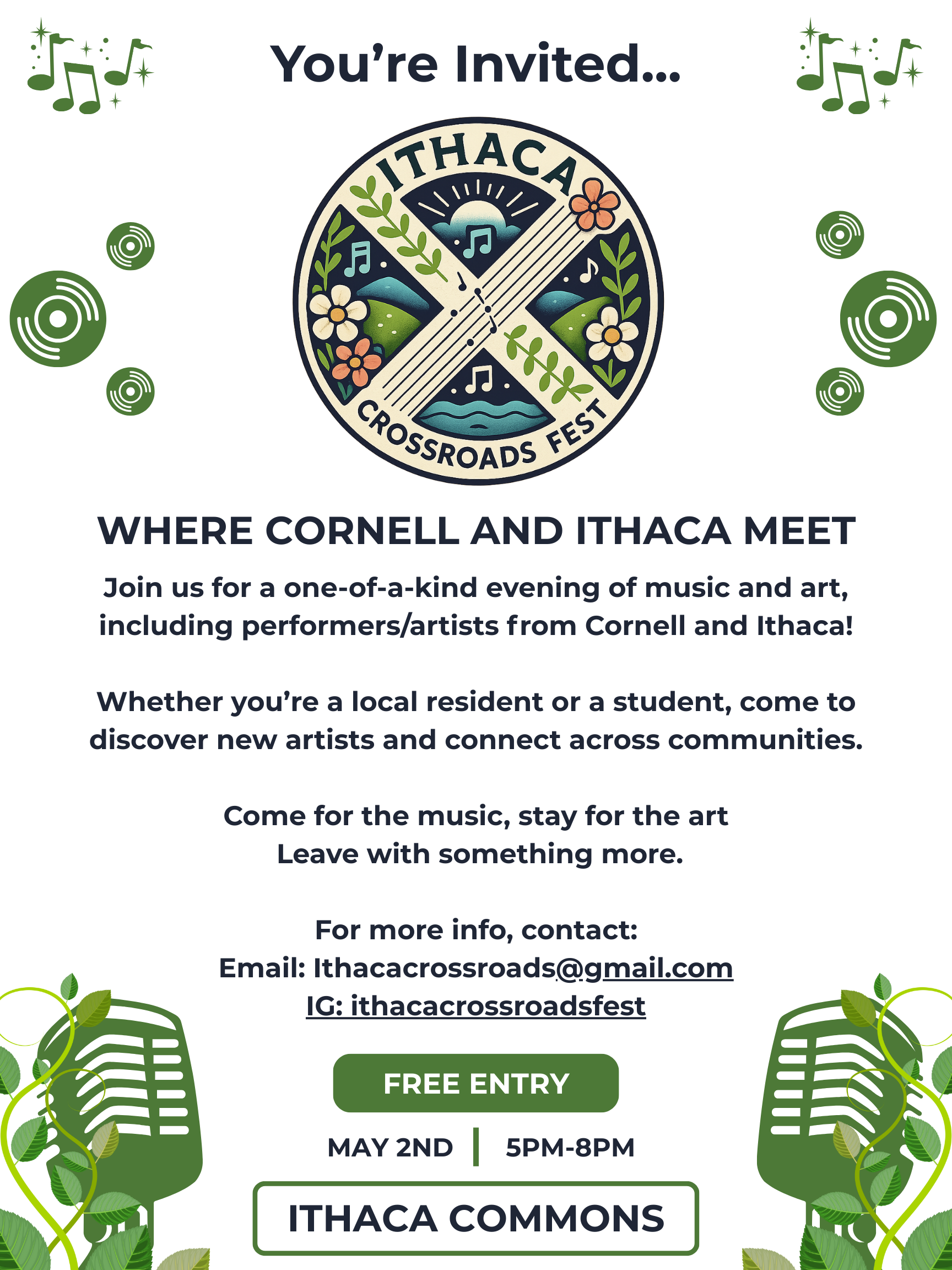 Ithaca Crossroads Fest on the Commons