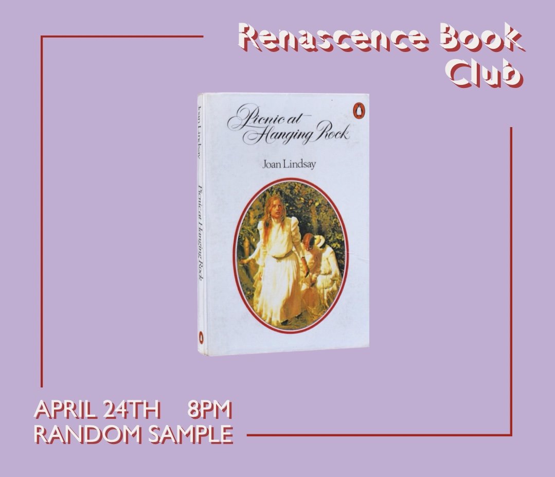 Renascence Book Club: Picnic at Hanging Rock