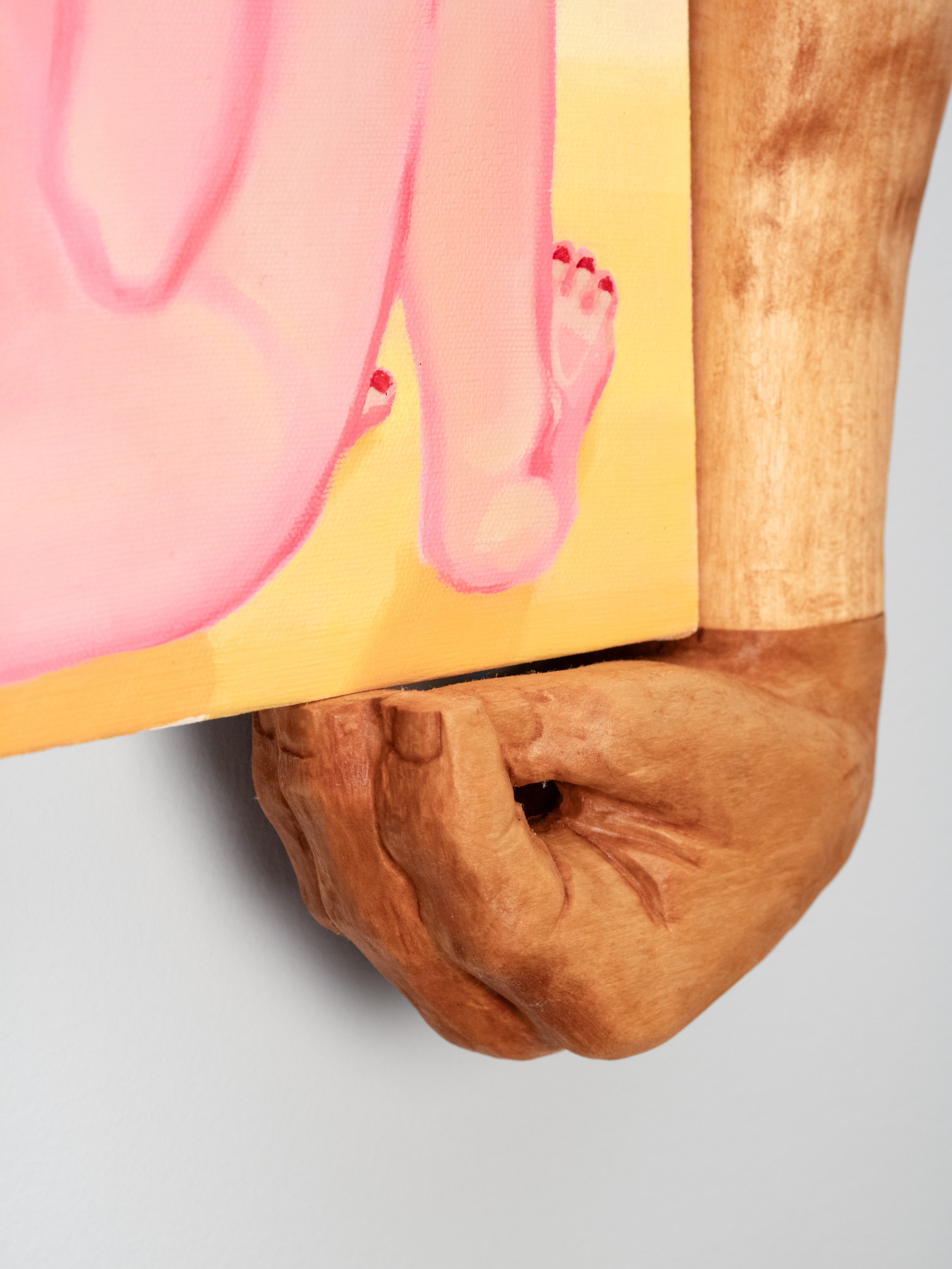 Score Keeper, Oil on canvas with hand-carved frame, 2025, $1,350-2.jpg