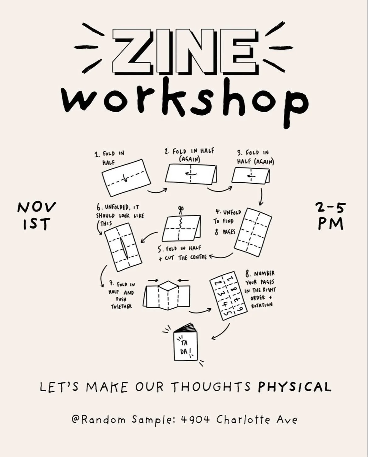 NRL Zine Workshop