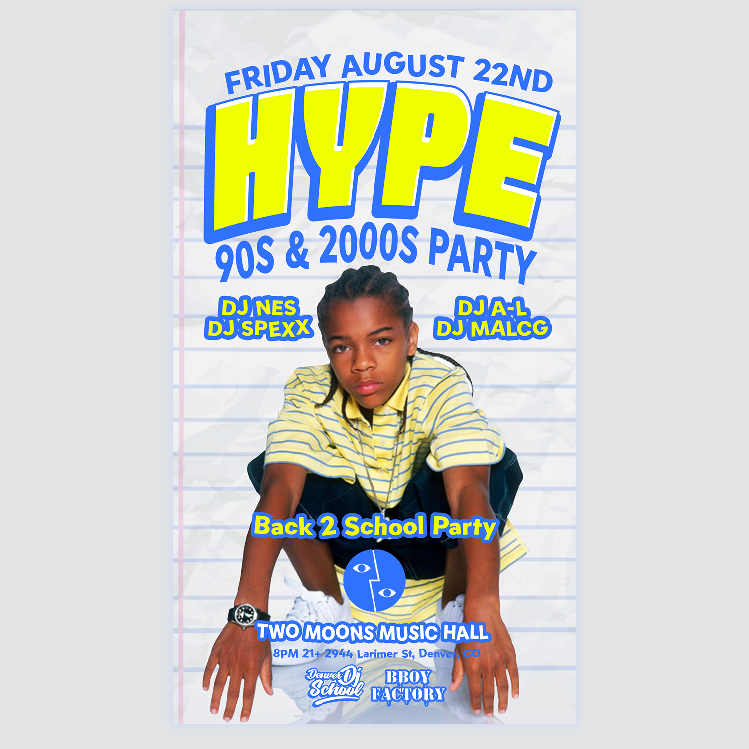 Hype! 90’s/00’s Dance party