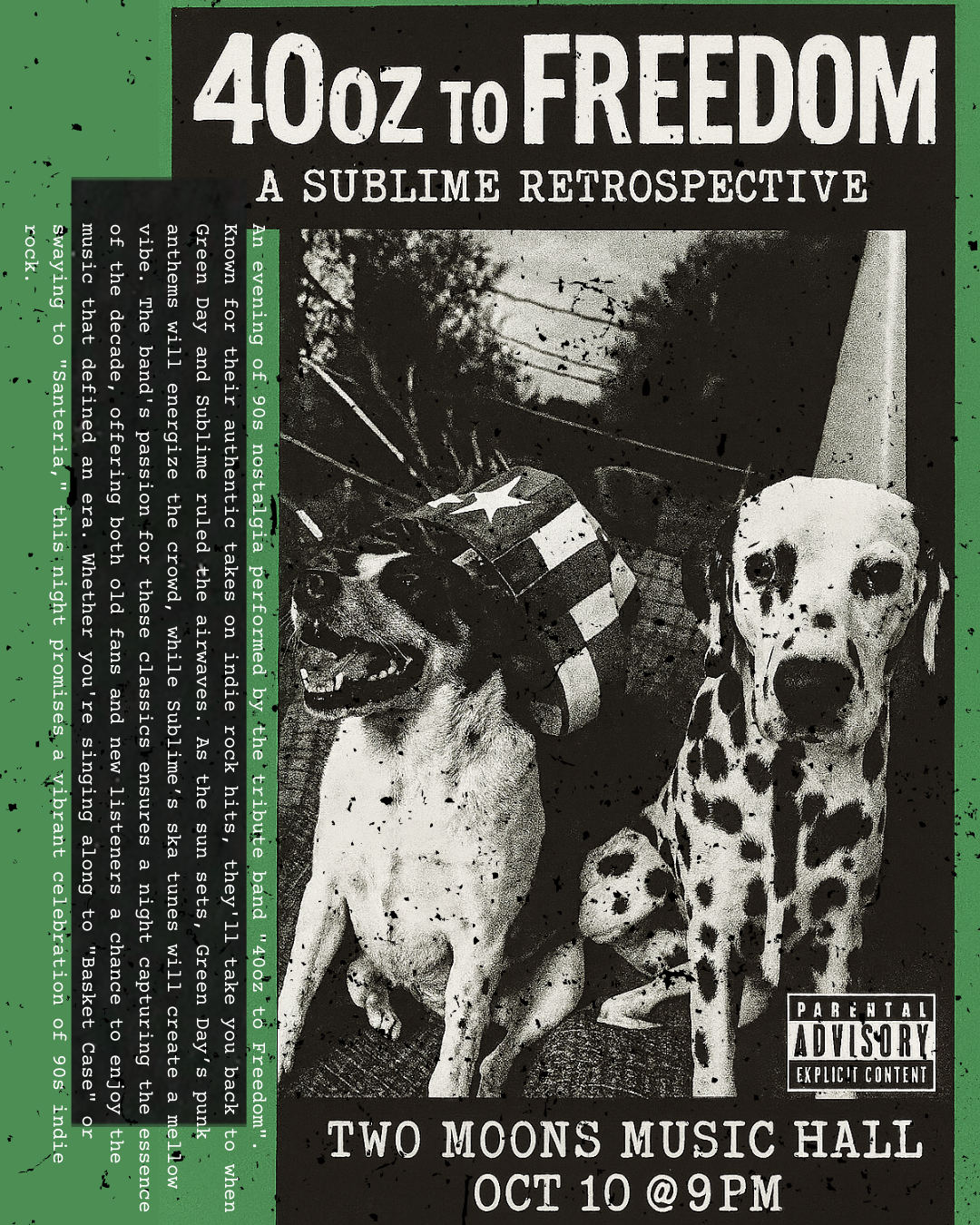 40oz to Freedom: a Sublime Tribute band Feat: DR. Dane